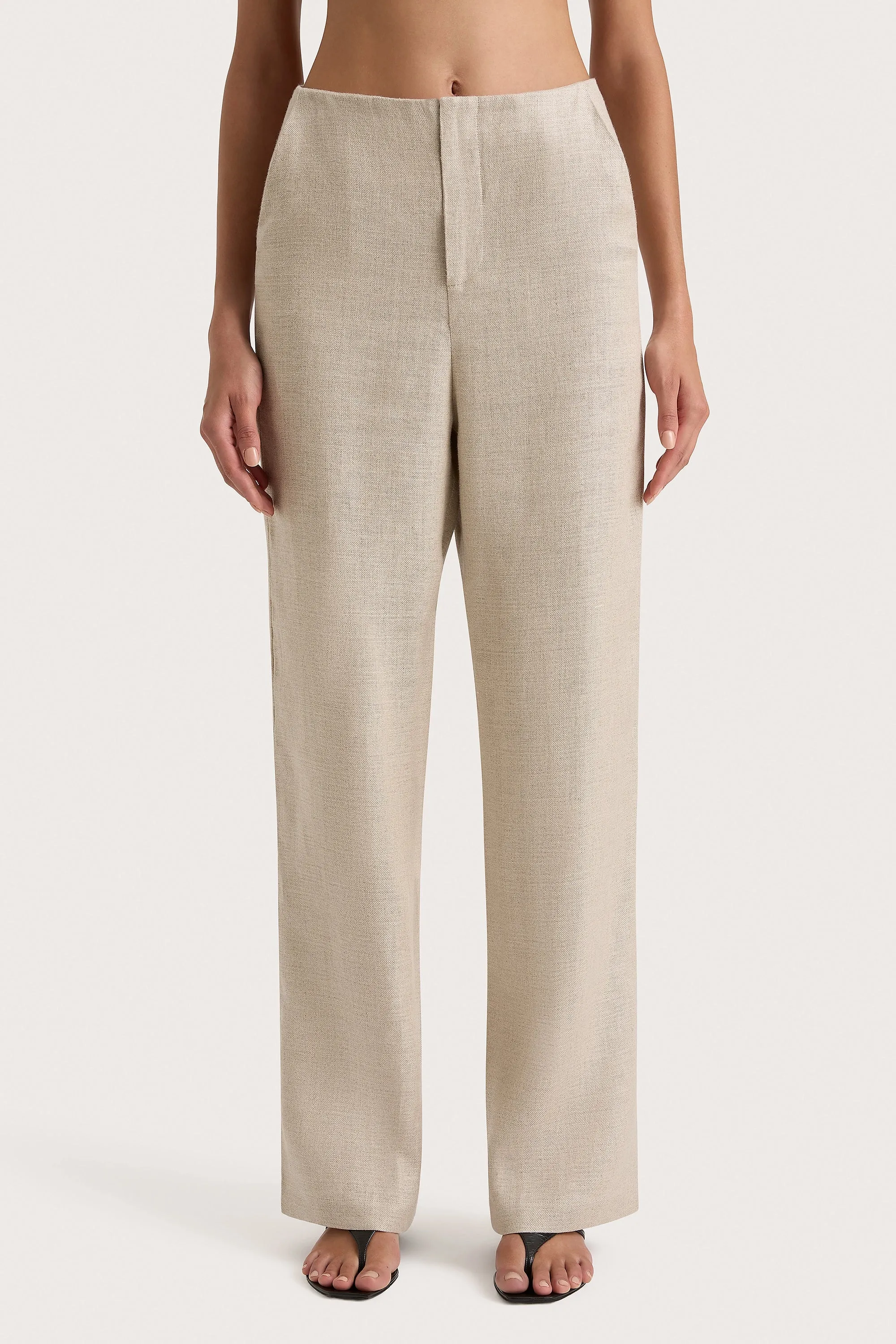 Sanne Pant Oatmeal - Final Sale sold by Faithfull the Brand product image thumbnail 3