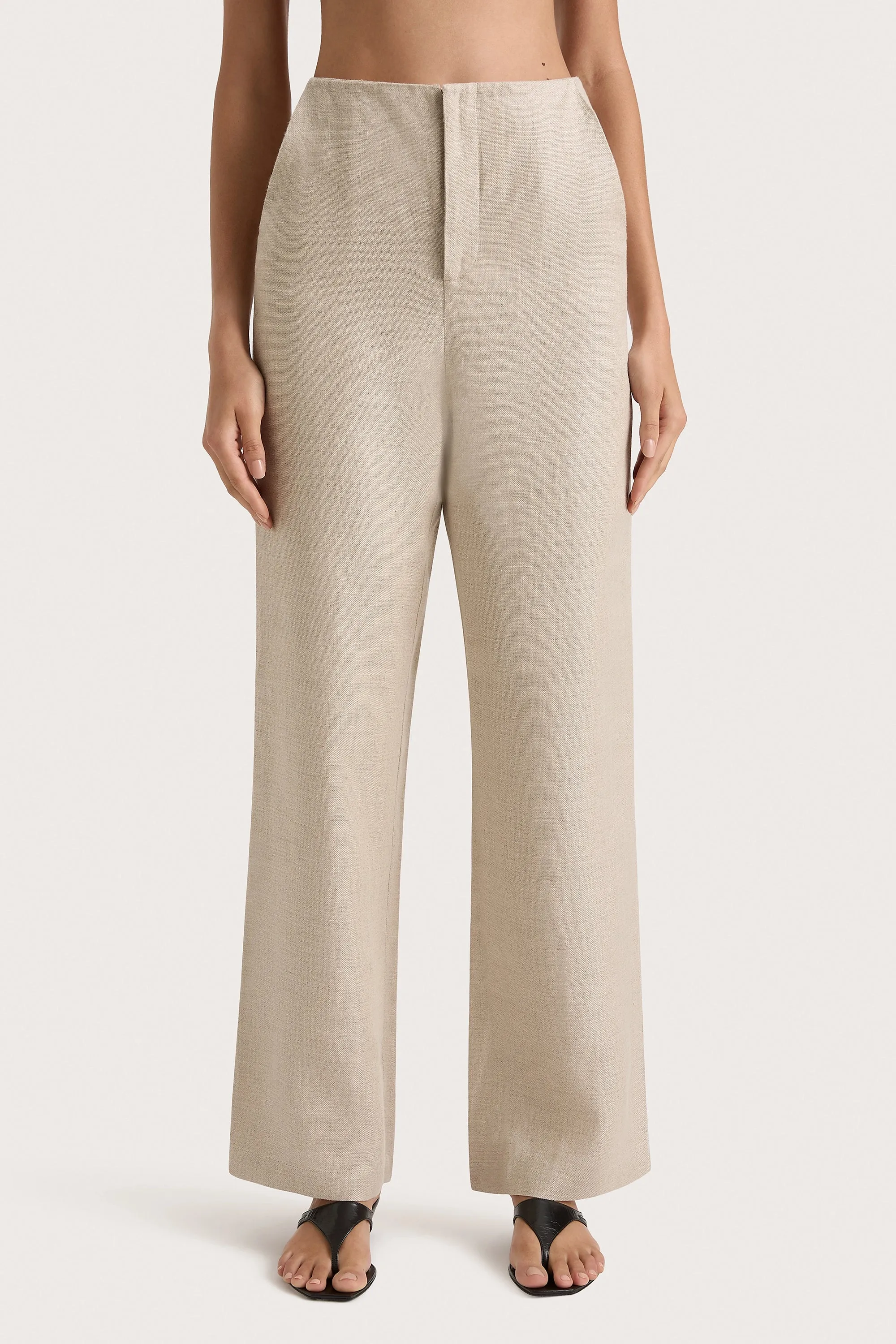 Sanne Pant Oatmeal - Final Sale sold by Faithfull the Brand product image thumbnail 4