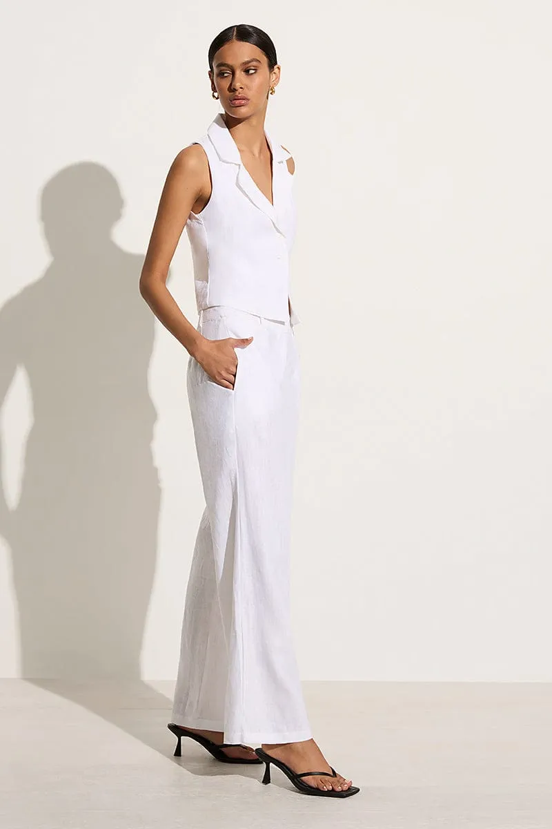 Rossio Pant White sold by Faithfull the Brand product image thumbnail 3