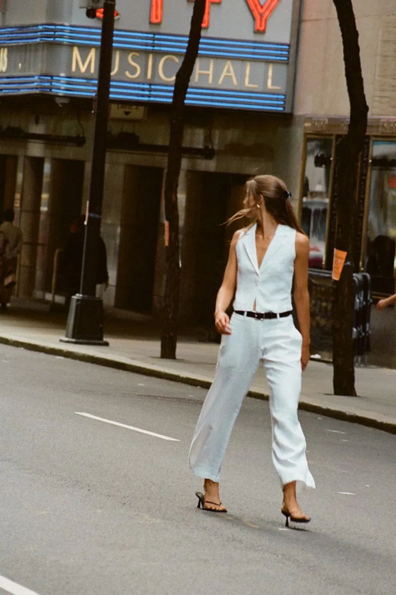 Rossio Pant White sold by Faithfull the Brand product image thumbnail 2