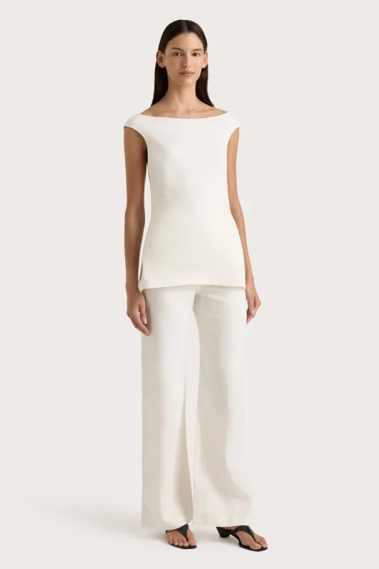 Ilride Pant White - Final Sale made by Faithfull the Brand