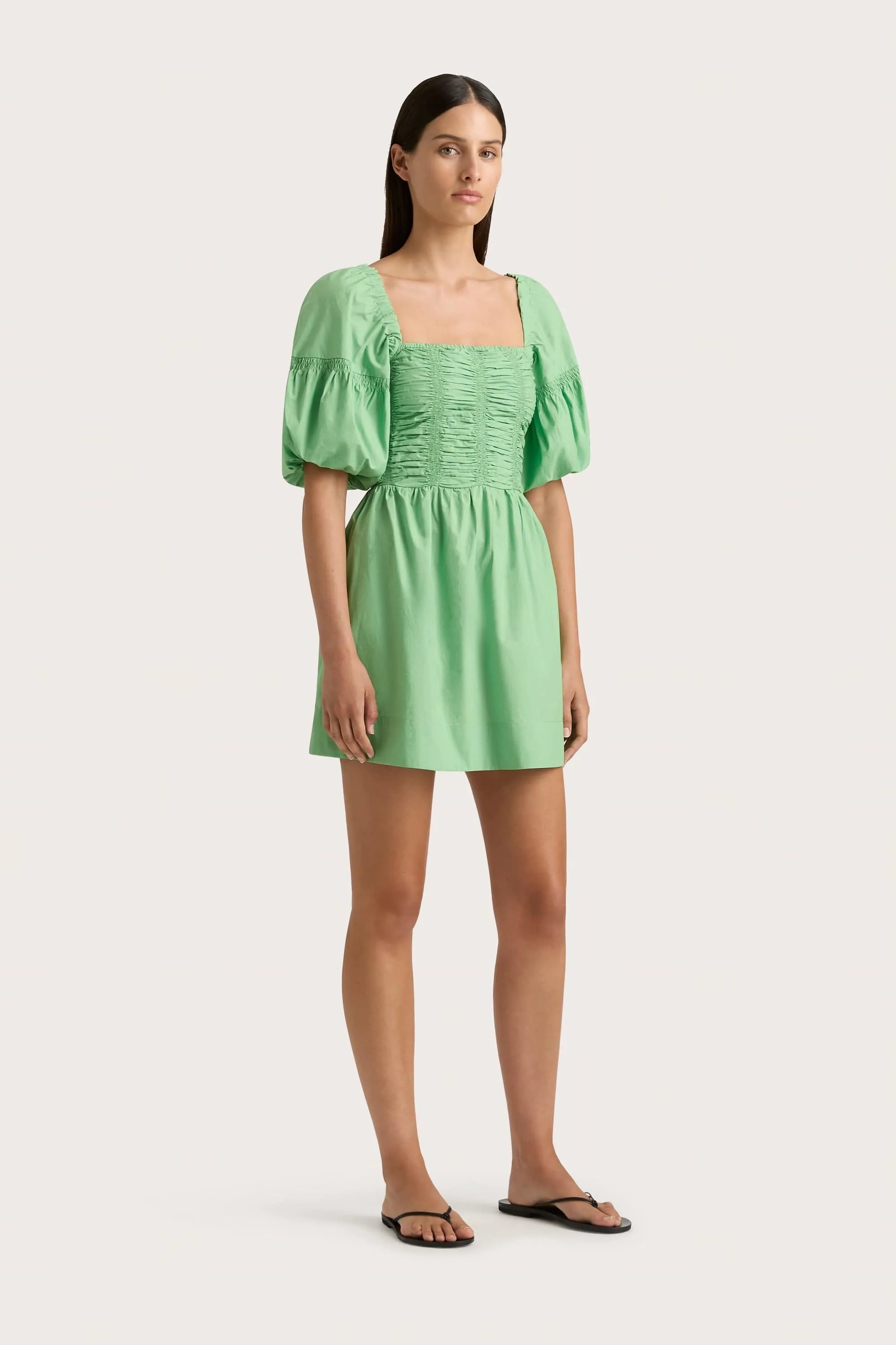 Belladonna Mini Dress Apple - Final Sale sold by Faithfull the Brand product image thumbnail 3