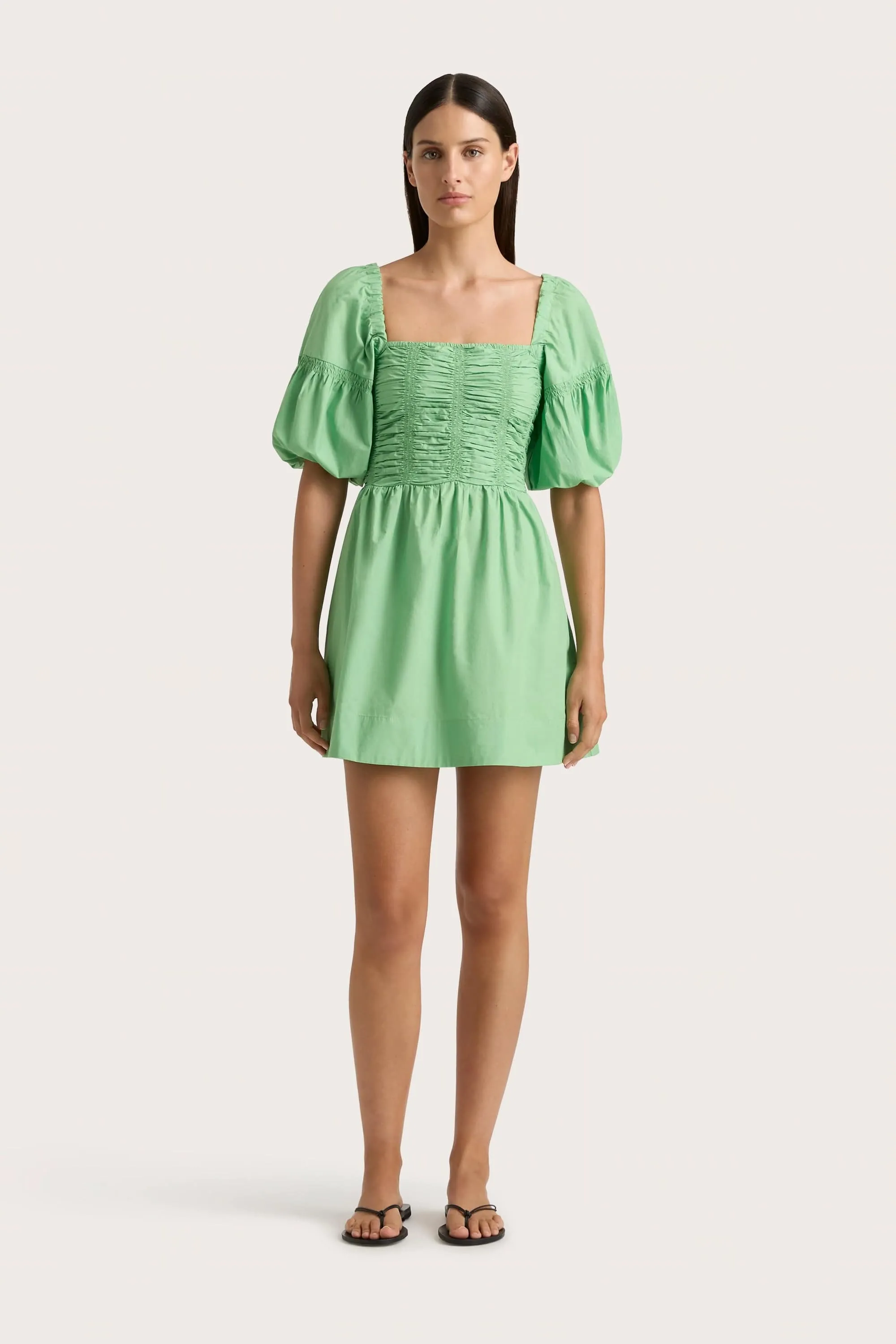 Belladonna Mini Dress Apple - Final Sale sold by Faithfull the Brand