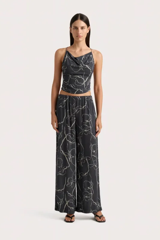 Aurelie Pant Calla Charred Navy - Final Sale sold by Faithfull the Brand