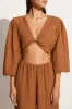 Palmera Top Caramel - Final Sale sold by Faithfull the Brand