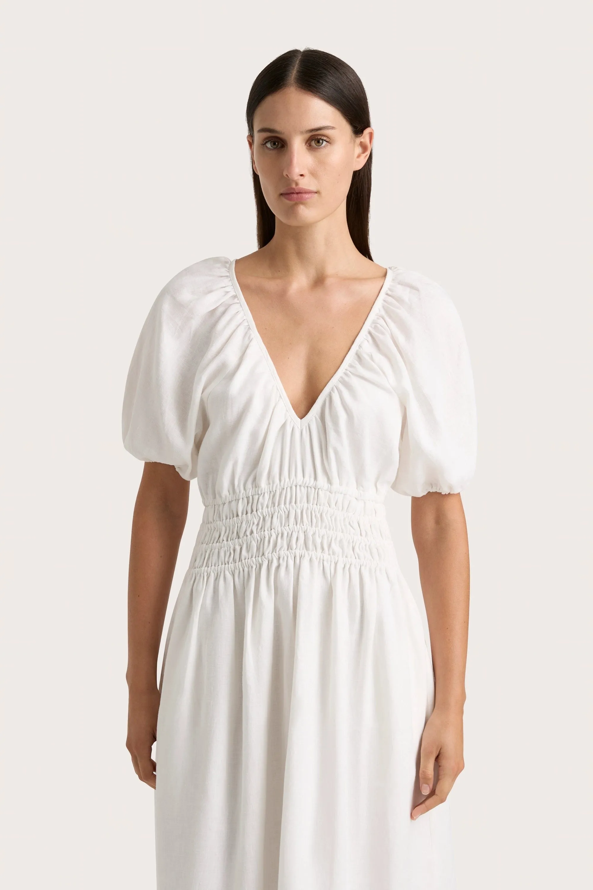 Geriba Maxi Dress White - Final Sale sold by Faithfull the Brand product image thumbnail 2