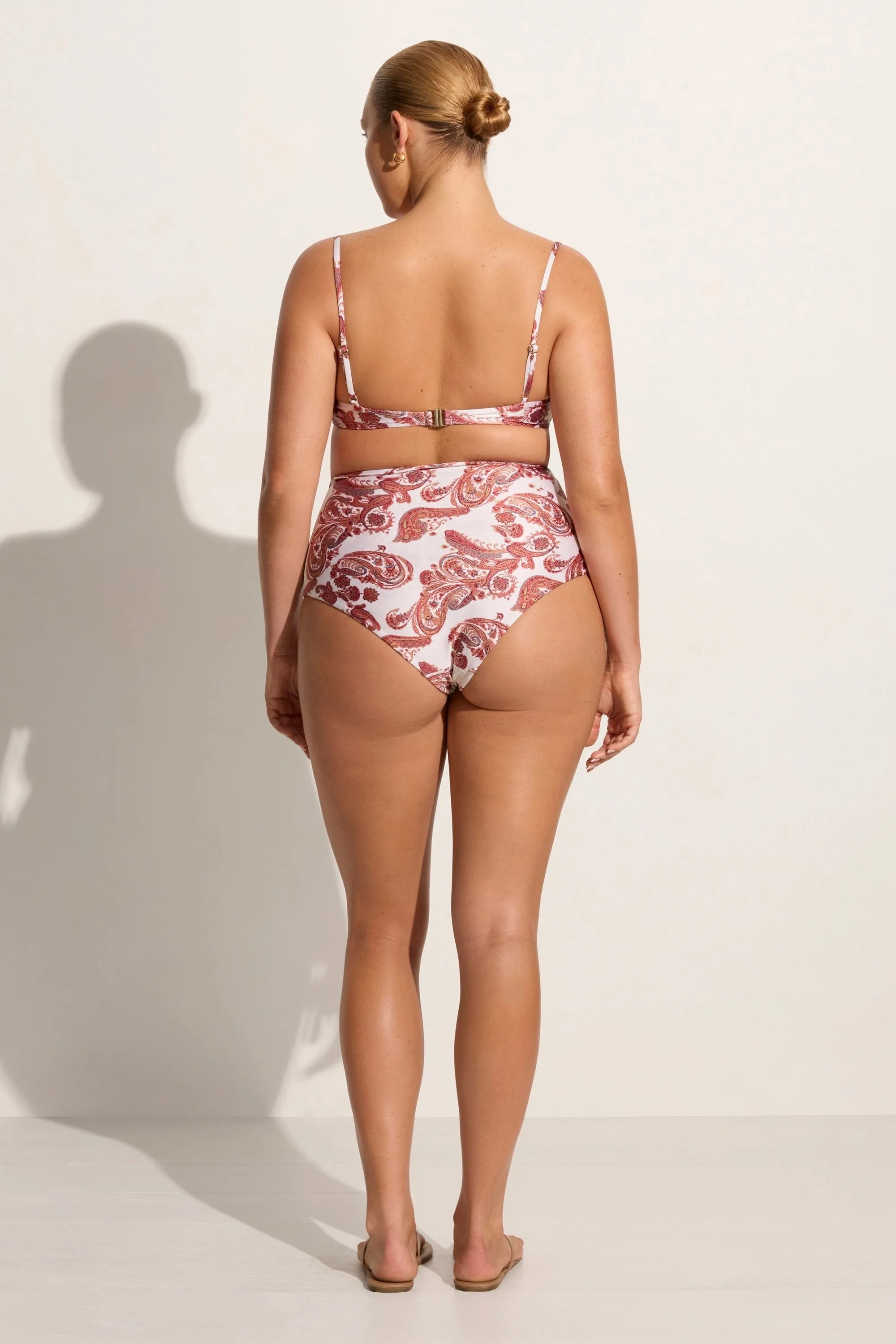 Reyes Bikini Bottoms Alessia Paisley - Final Sale sold by Faithfull the Brand product image thumbnail 5