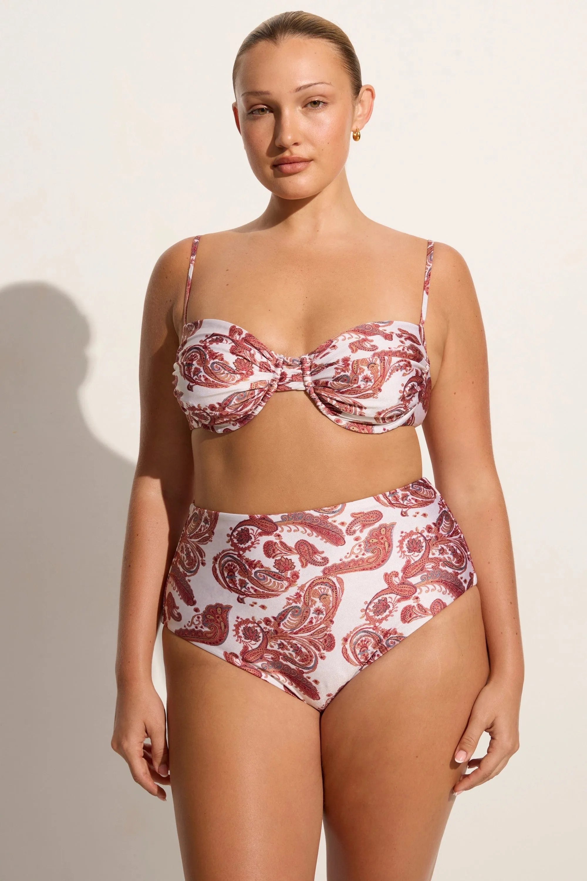 Reyes Bikini Bottoms Alessia Paisley - Final Sale sold by Faithfull the Brand product image thumbnail 3
