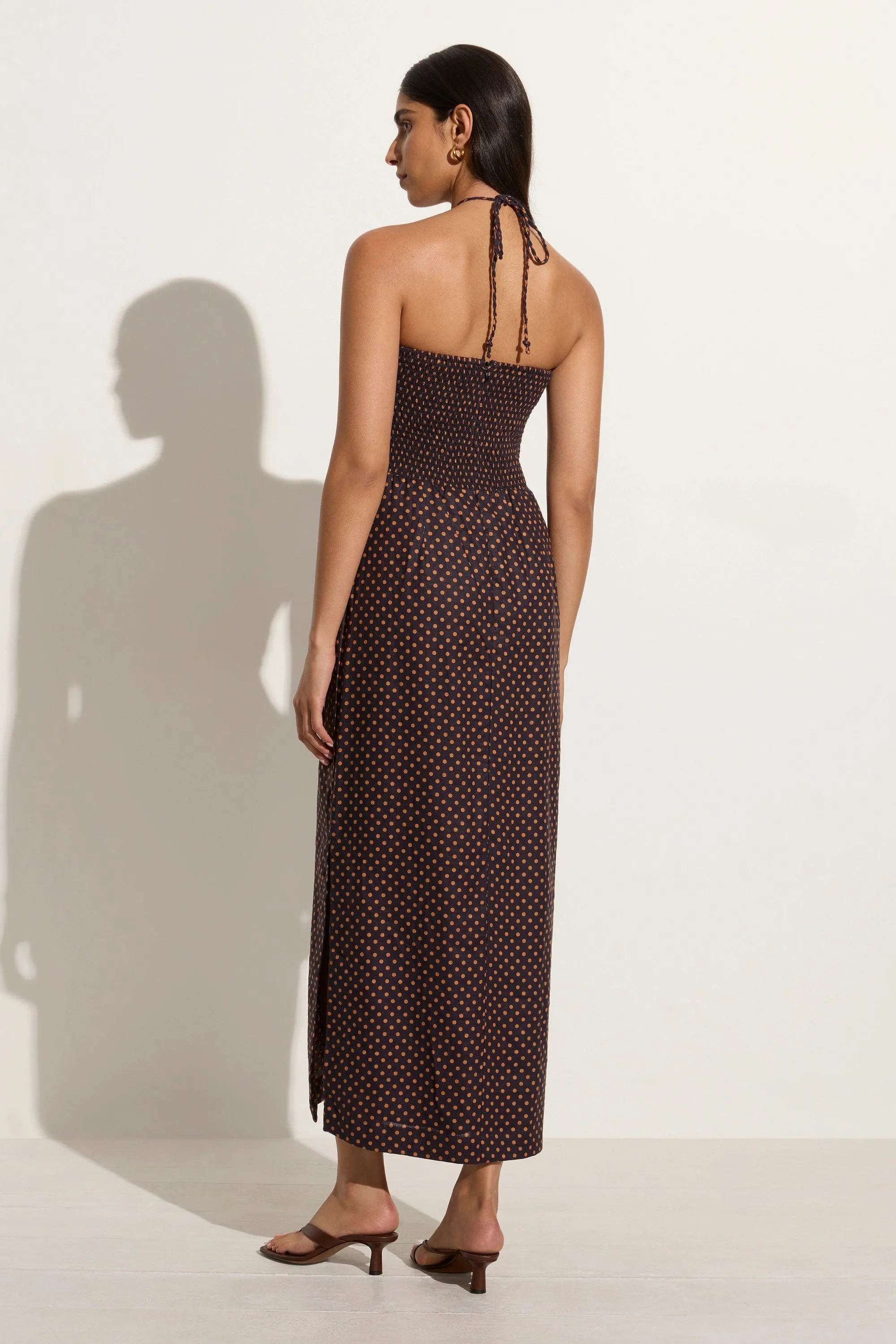 Tortugas Midi Dress Ludovica Polka Dot - Final Sale sold by Faithfull the Brand product image thumbnail 4