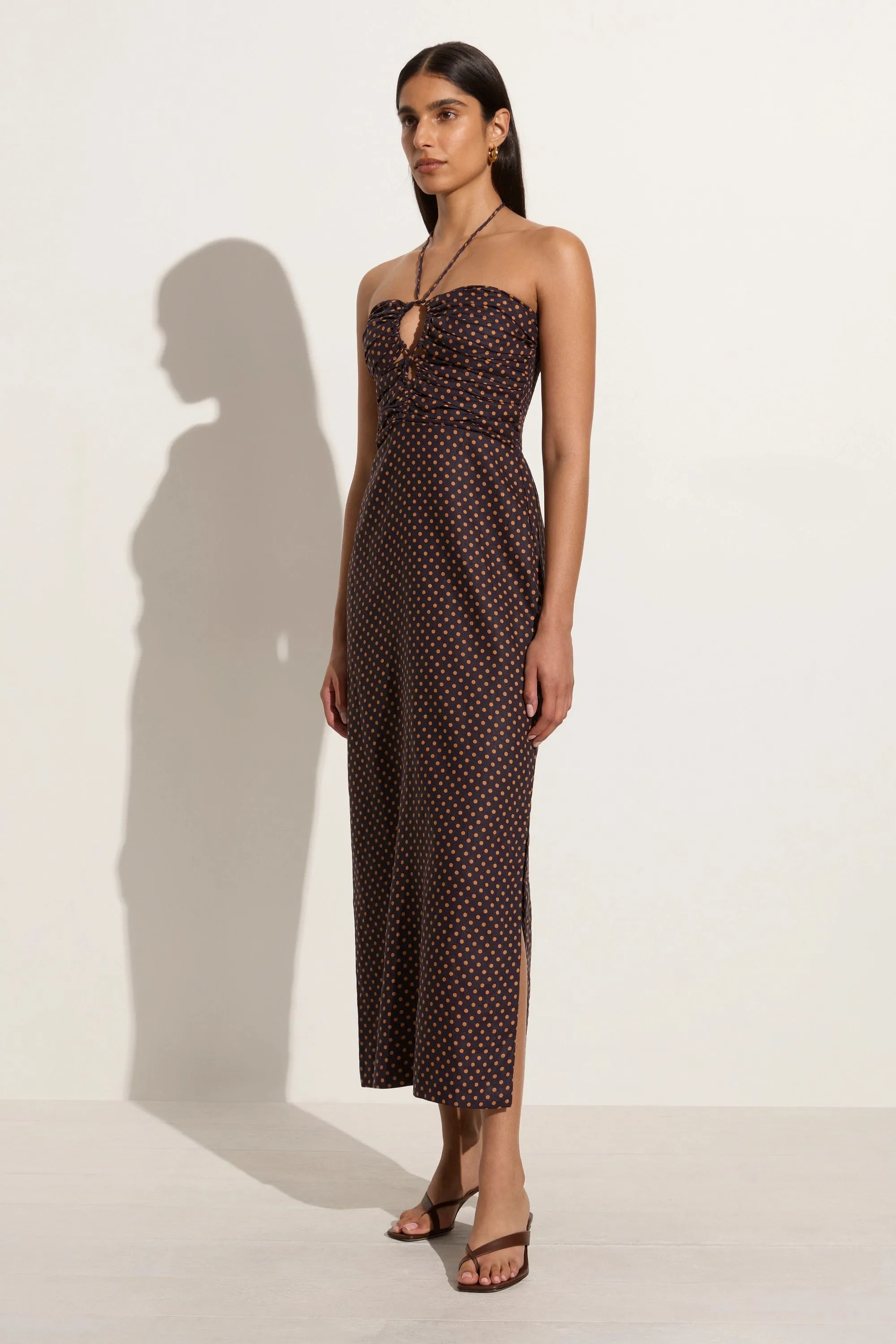 Tortugas Midi Dress Ludovica Polka Dot - Final Sale sold by Faithfull the Brand product image thumbnail 2