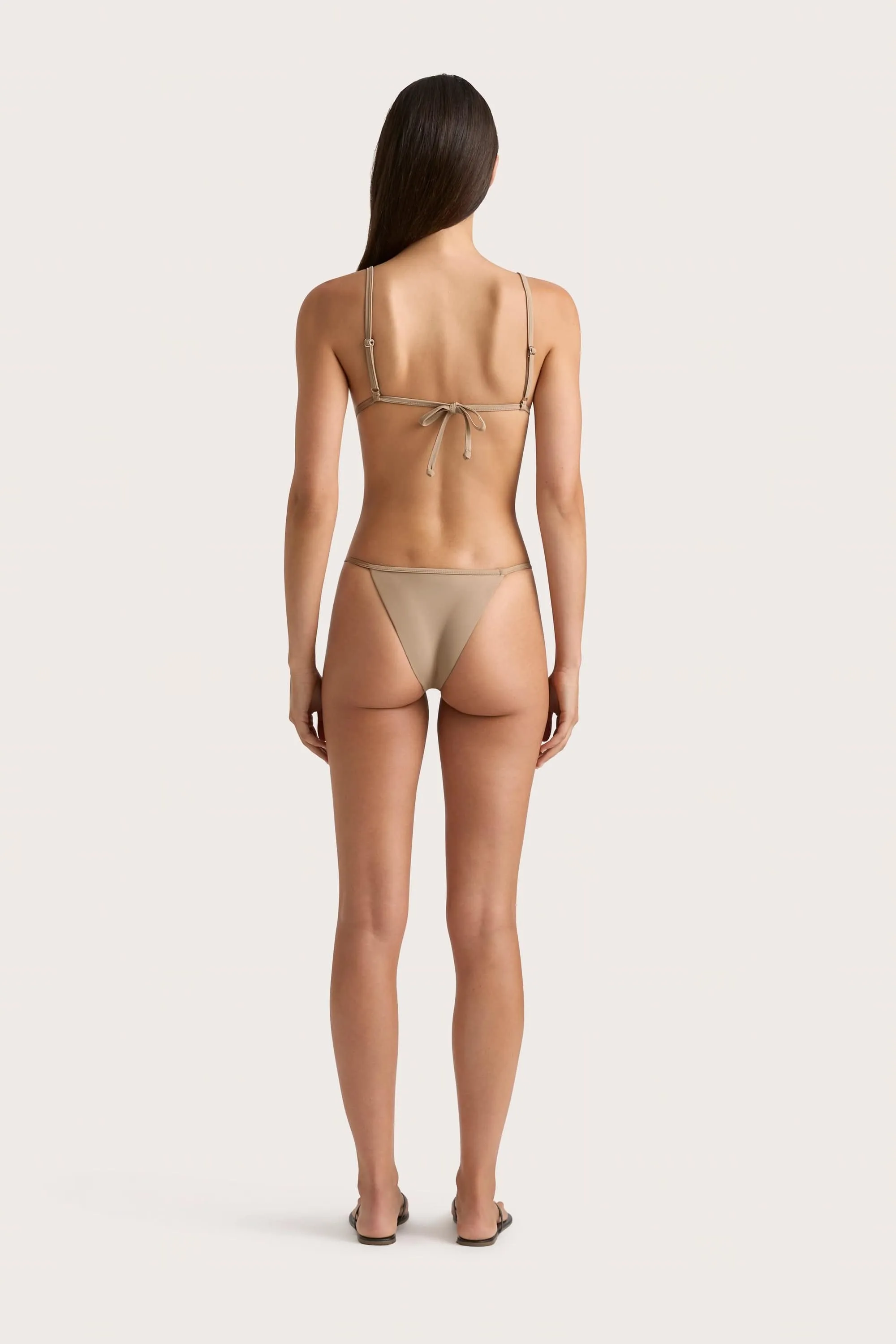 Manon Bikini Top Taupe - Final Sale sold by Faithfull the Brand product image thumbnail 4