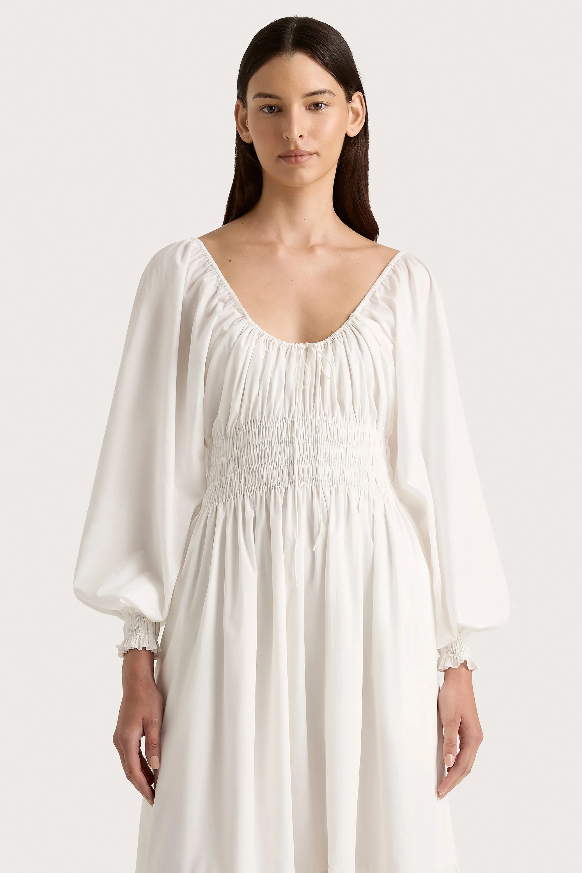 Fleur Maxi Dress White - Final Sale sold by Faithfull the Brand product image thumbnail 2