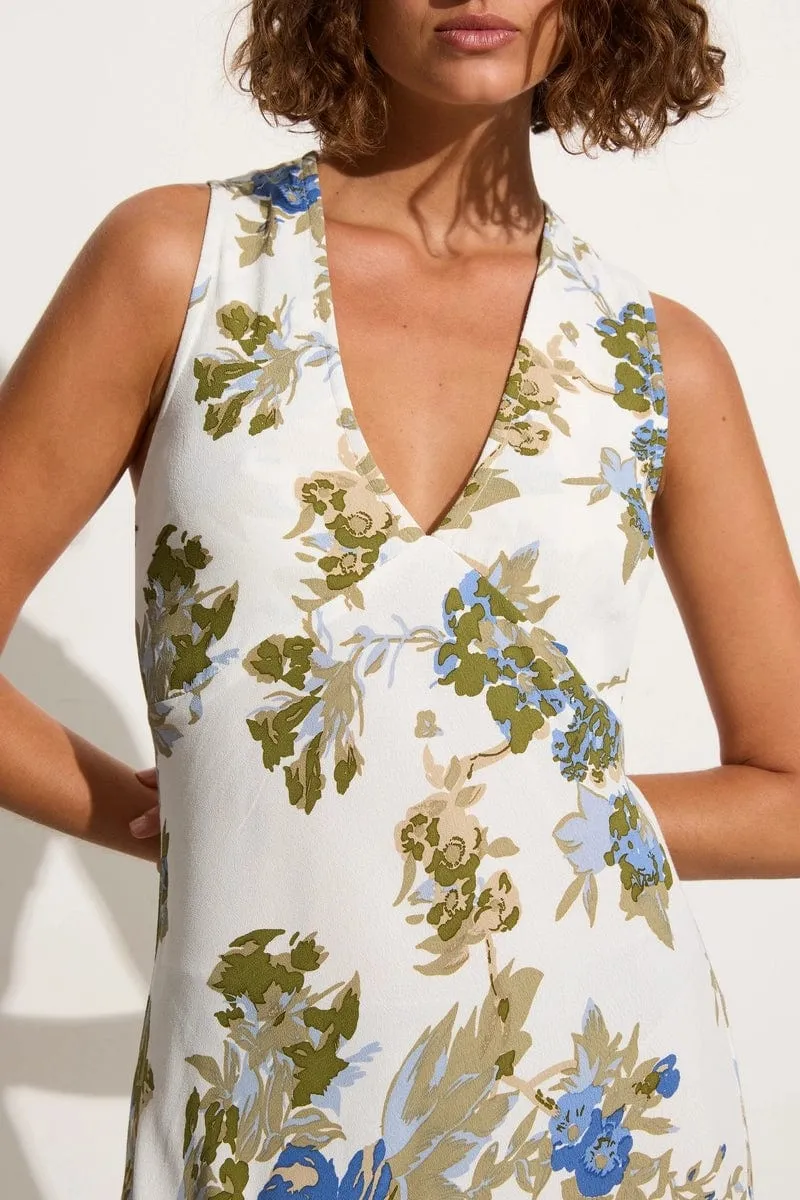 Romi Maxi Dress Escala Floral Ivory sold by Faithfull the Brand product image thumbnail 4