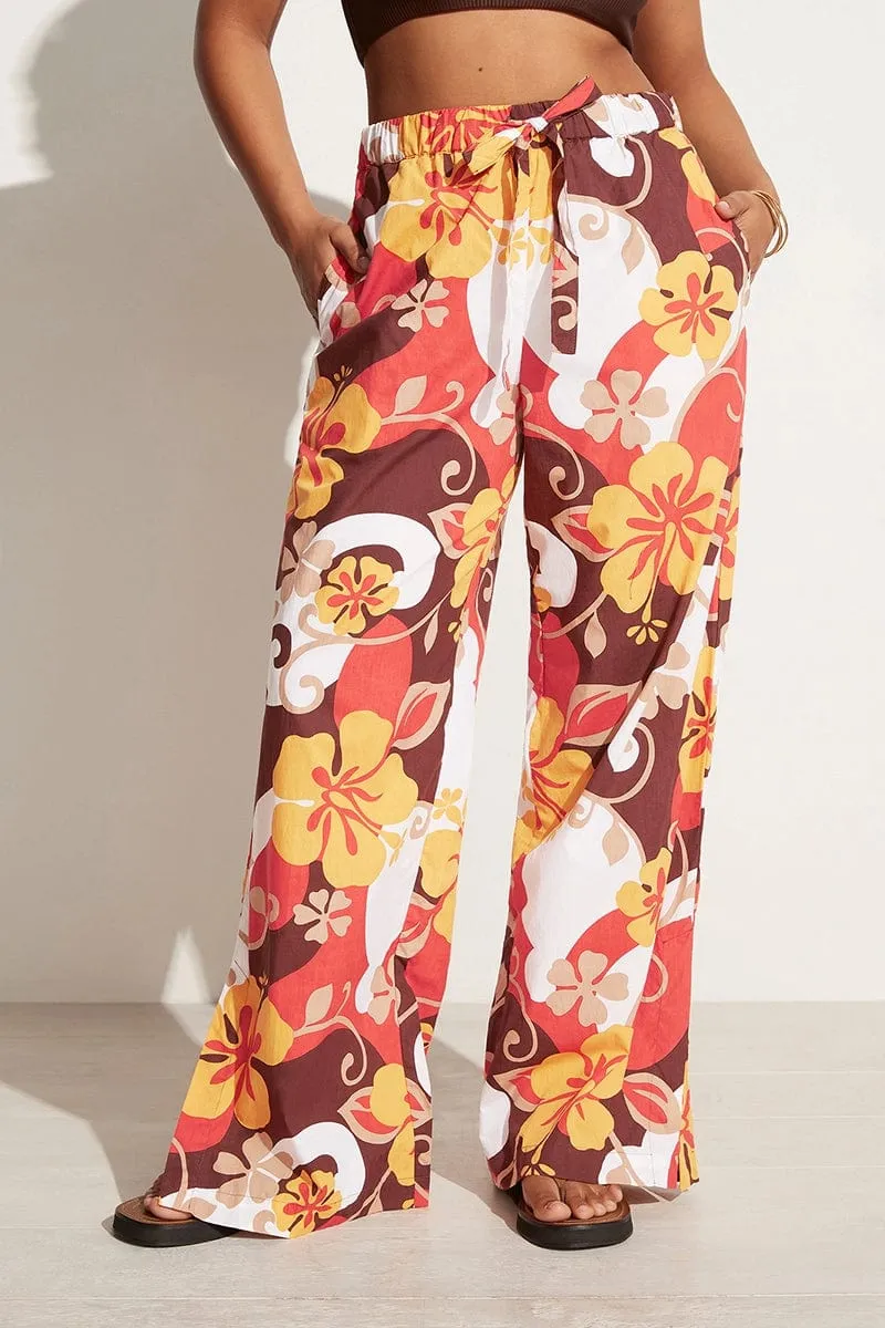 Celvia Pant Ulani Floral Print - Final Sale sold by Faithfull the Brand product image thumbnail 3