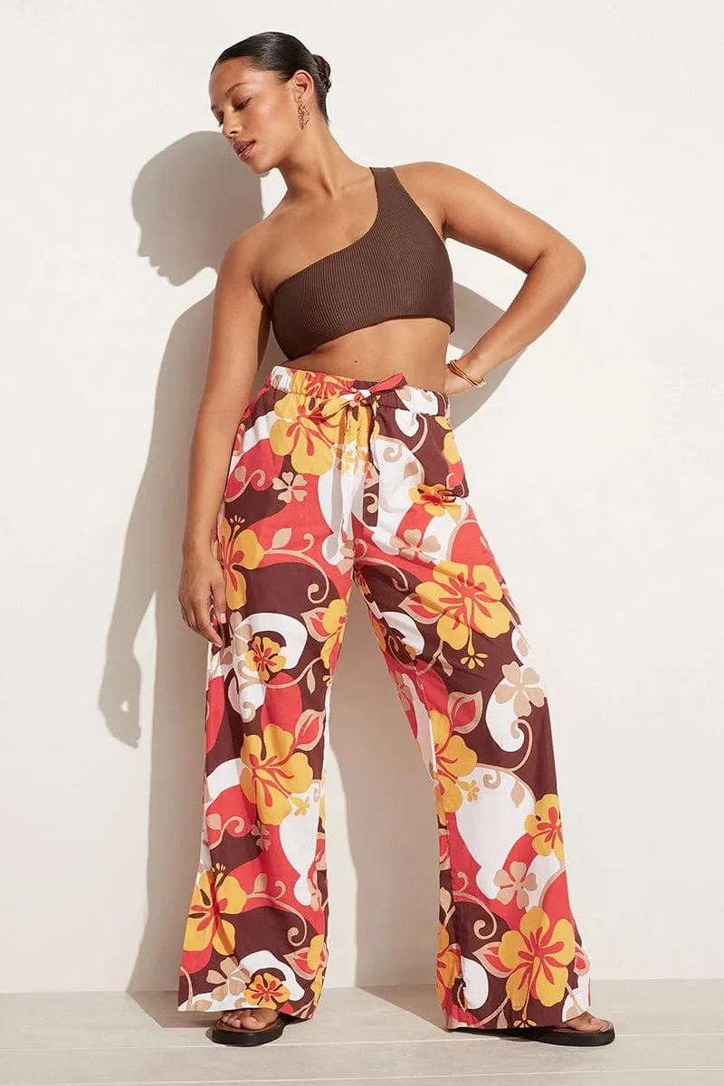 Celvia Pant Ulani Floral Print - Final Sale sold by Faithfull the Brand product image thumbnail 5