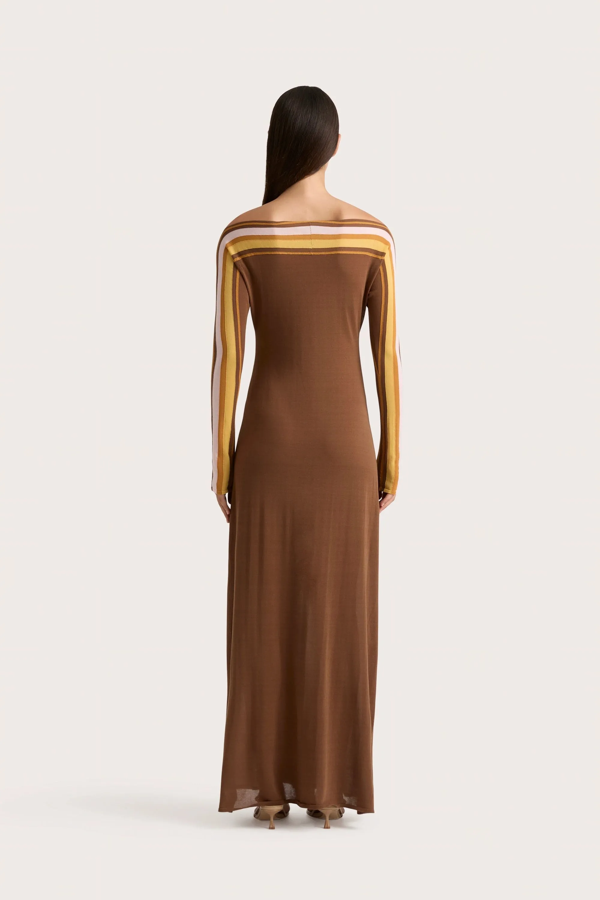 Citara Maxi Dress Cocoa - Final Sale sold by Faithfull the Brand product image thumbnail 5
