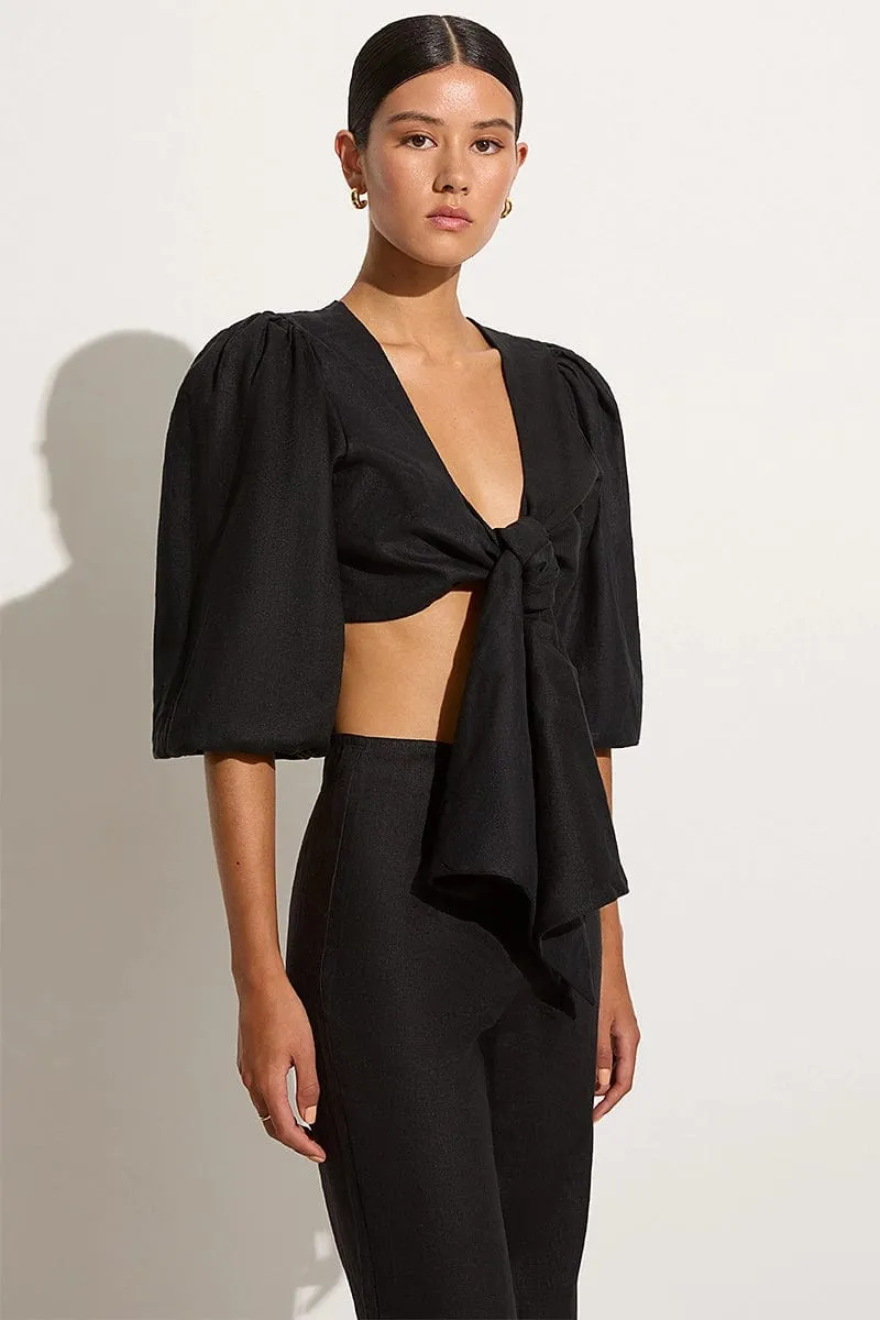 Ce Soir Top Black - Final Sale sold by Faithfull the Brand