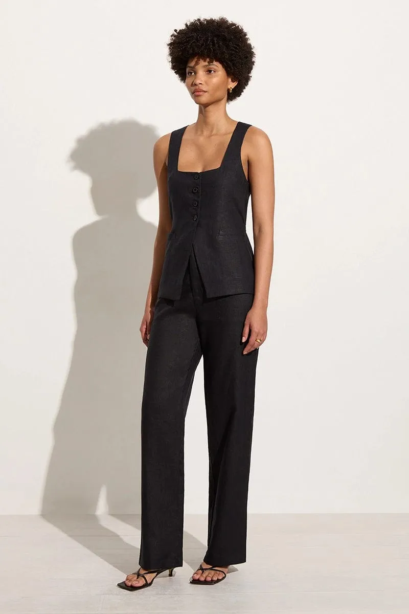 Isotta Pant Black - Final Sale sold by Faithfull the Brand product image thumbnail 4