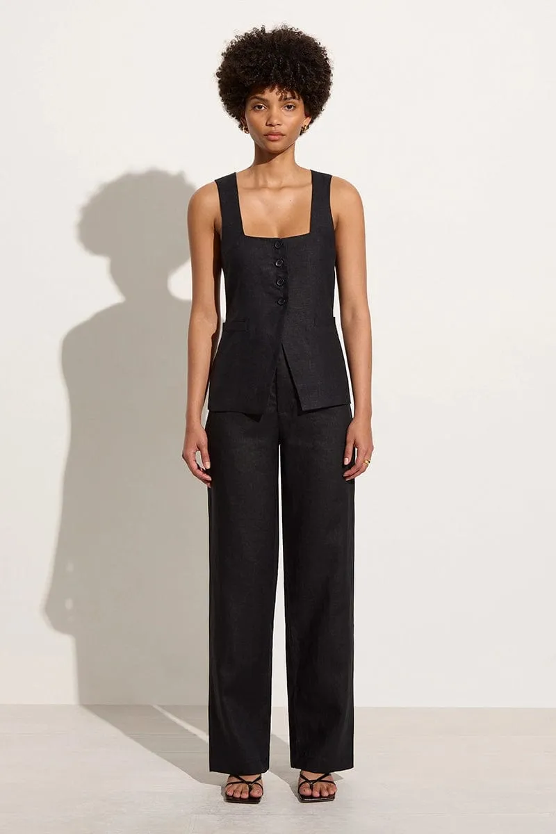 Isotta Pant Black - Final Sale sold by Faithfull the Brand product image thumbnail 3