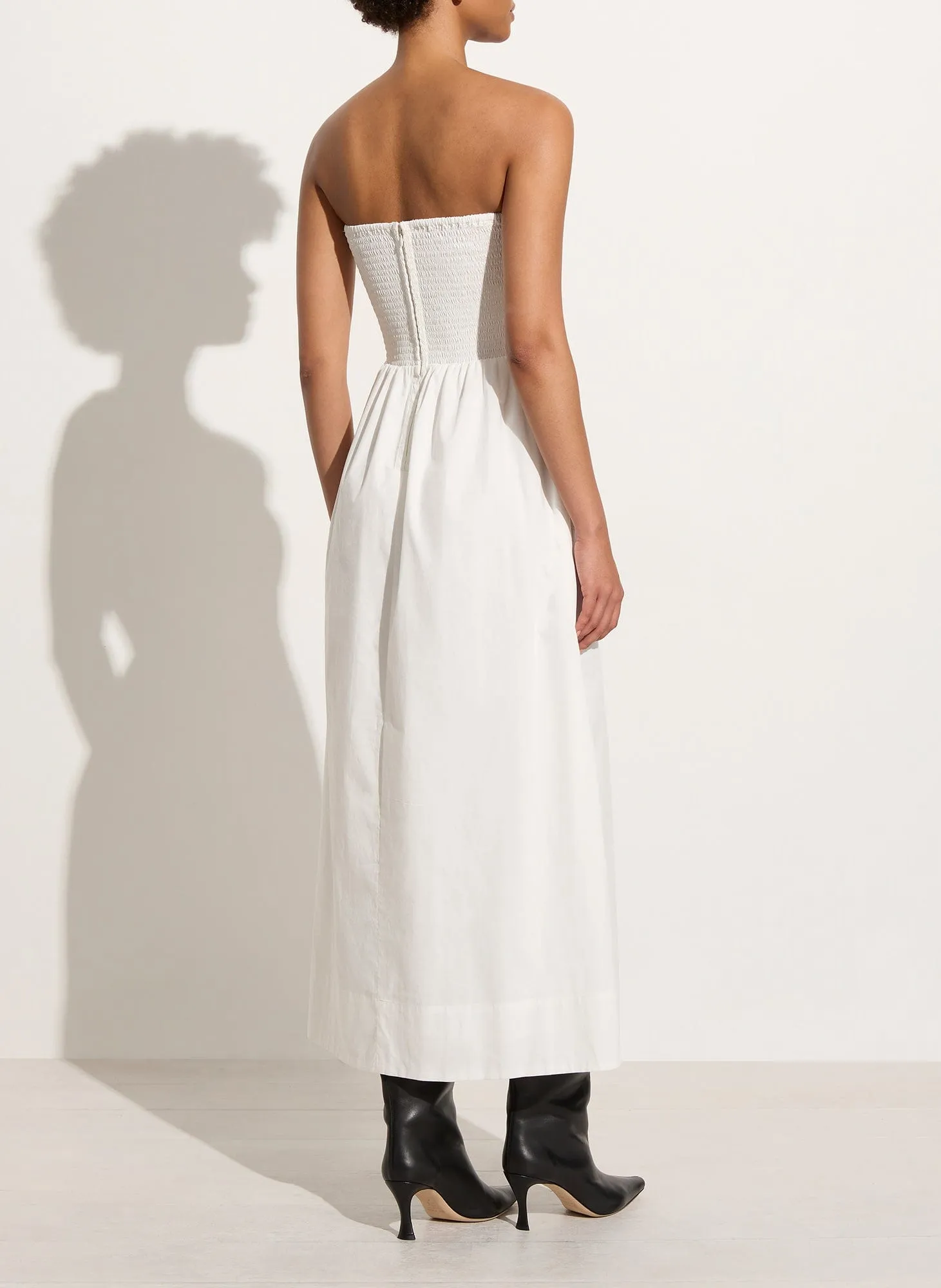 Dominquez Midi Dress White - Final Sale sold by Faithfull the Brand product image thumbnail 4