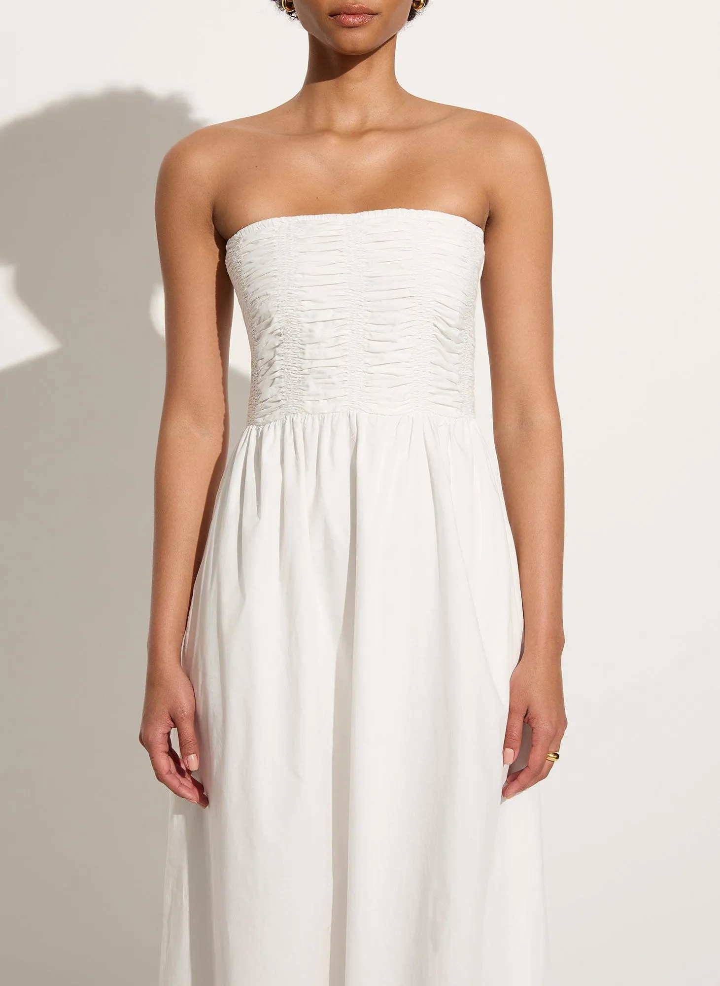 Dominquez Midi Dress White - Final Sale sold by Faithfull the Brand product image thumbnail 2