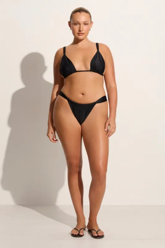Andez Bikini Bottoms Black - Final Sale sold by Faithfull the Brand