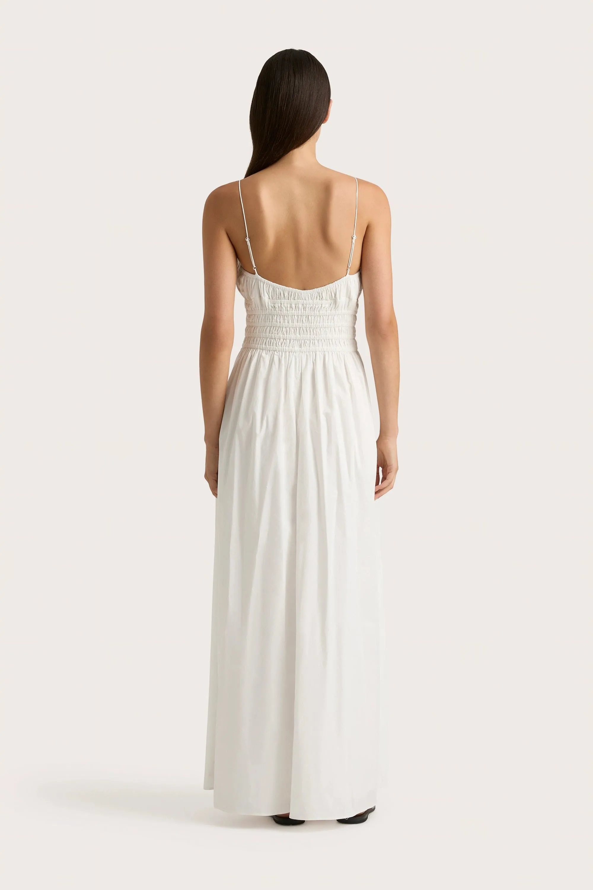 Baia Maxi Dress White - Final Sale sold by Faithfull the Brand product image thumbnail 4