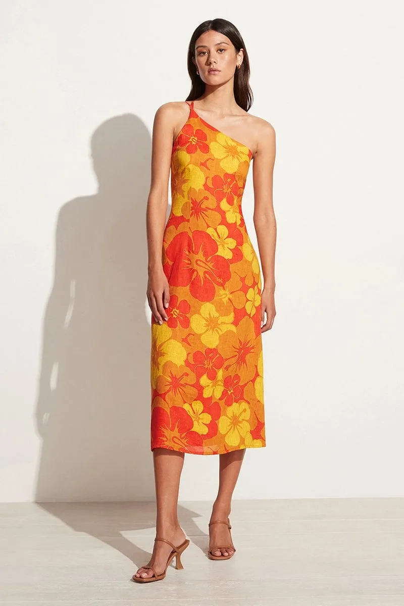 Soko Midi Dress Surfs Up Floral Print - Final Sale sold by Faithfull the Brand