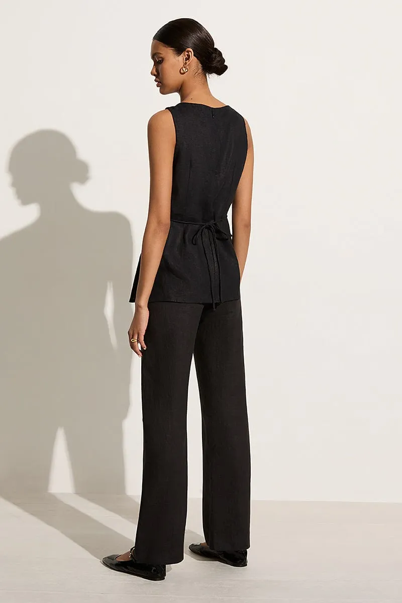 Antipas Tunic Top Black sold by Faithfull the Brand product image thumbnail 5