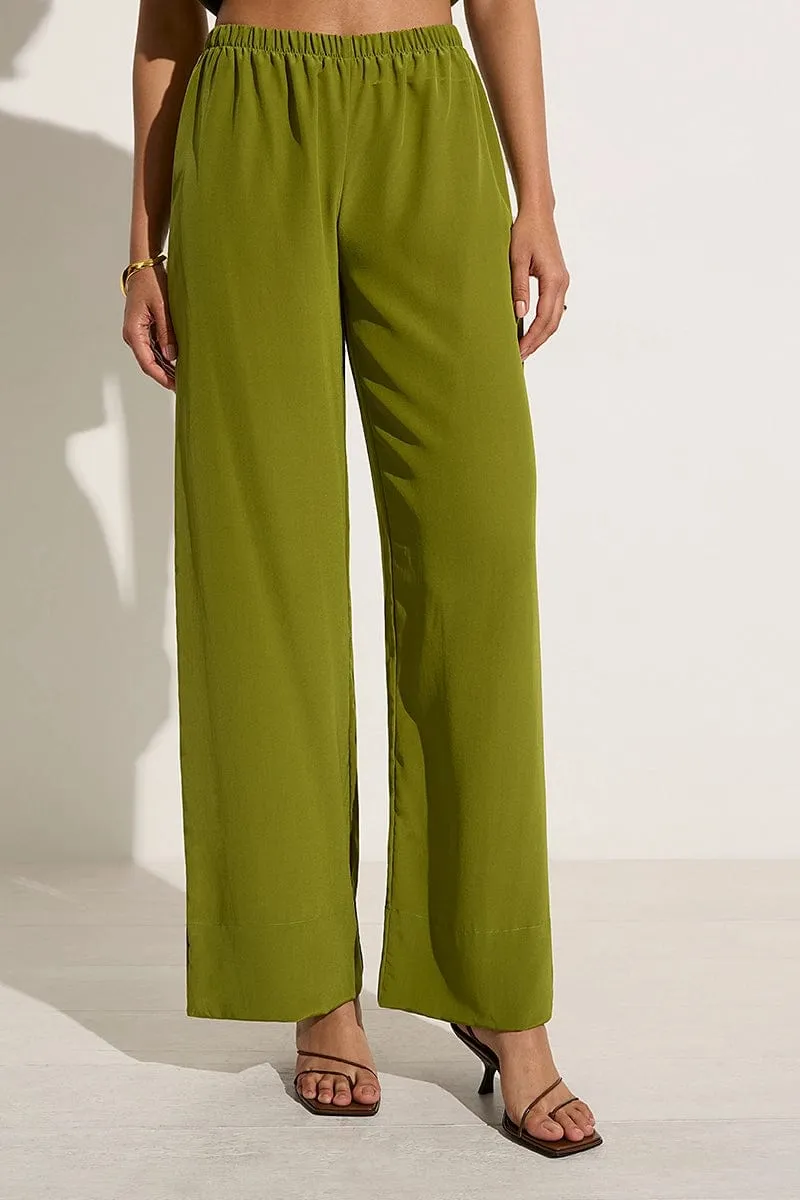 Monforte Pant Palm Green - Final Sale sold by Faithfull the Brand product image thumbnail 4