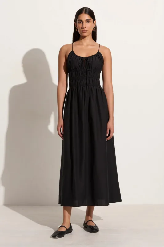 Carinna Midi Dress Black - Final Sale sold by Faithfull the Brand