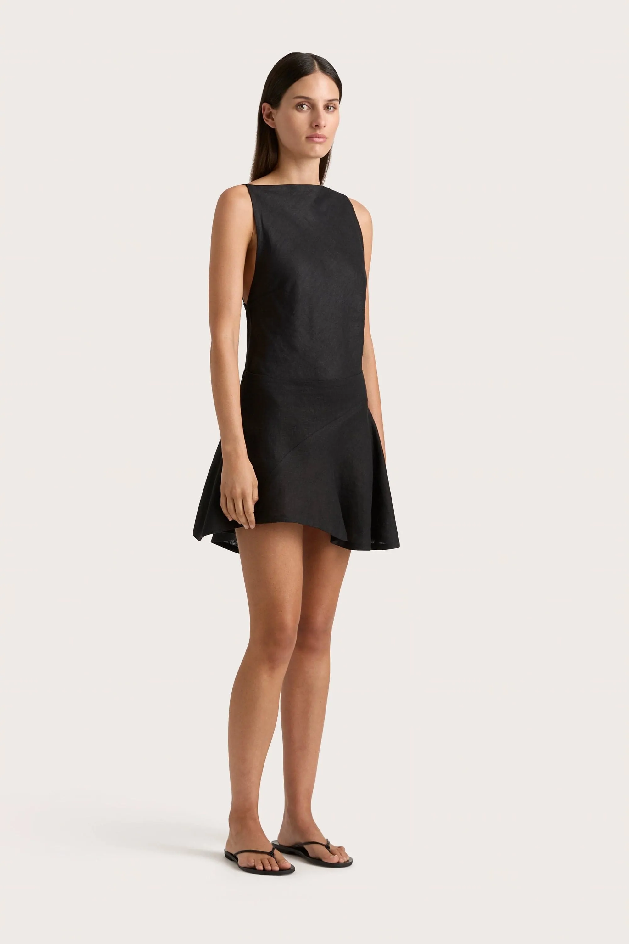 Antibes Mini Skirt Black - Final Sale sold by Faithfull the Brand product image thumbnail 3