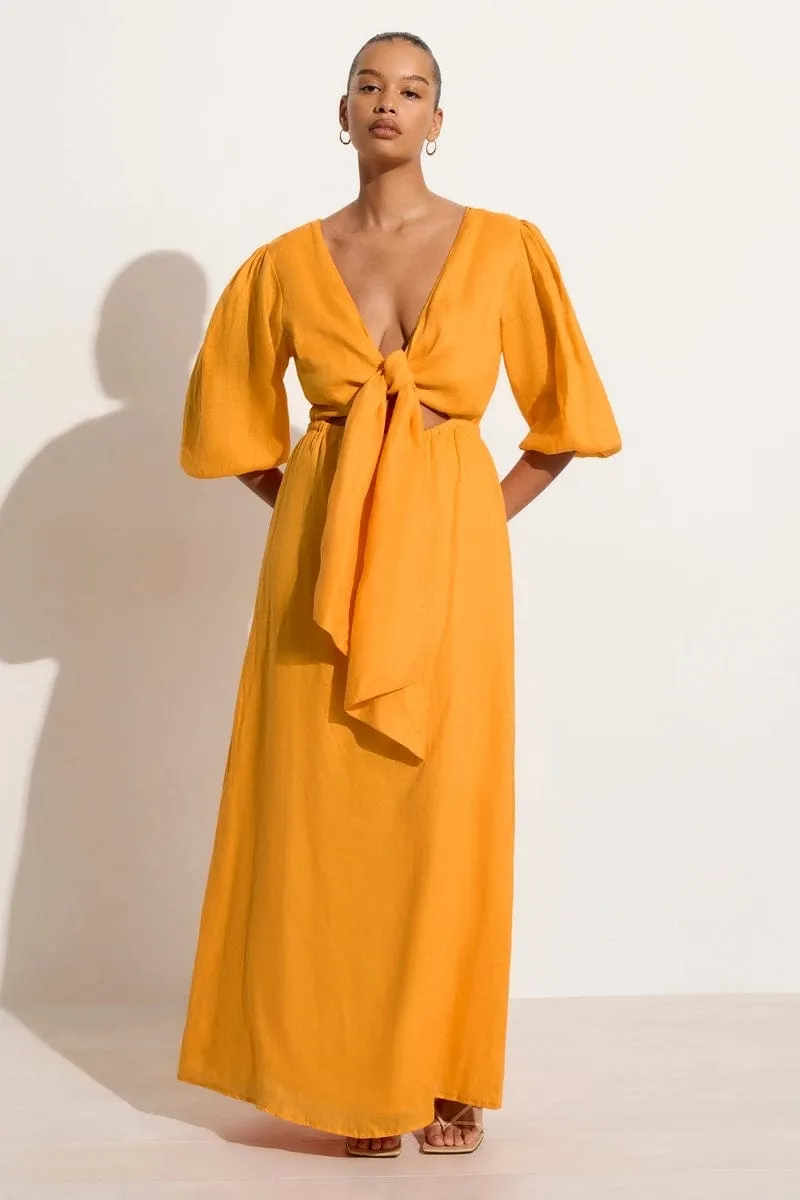 La Mia Maxi Dress Tuscan Sun - Final Sale sold by Faithfull the Brand