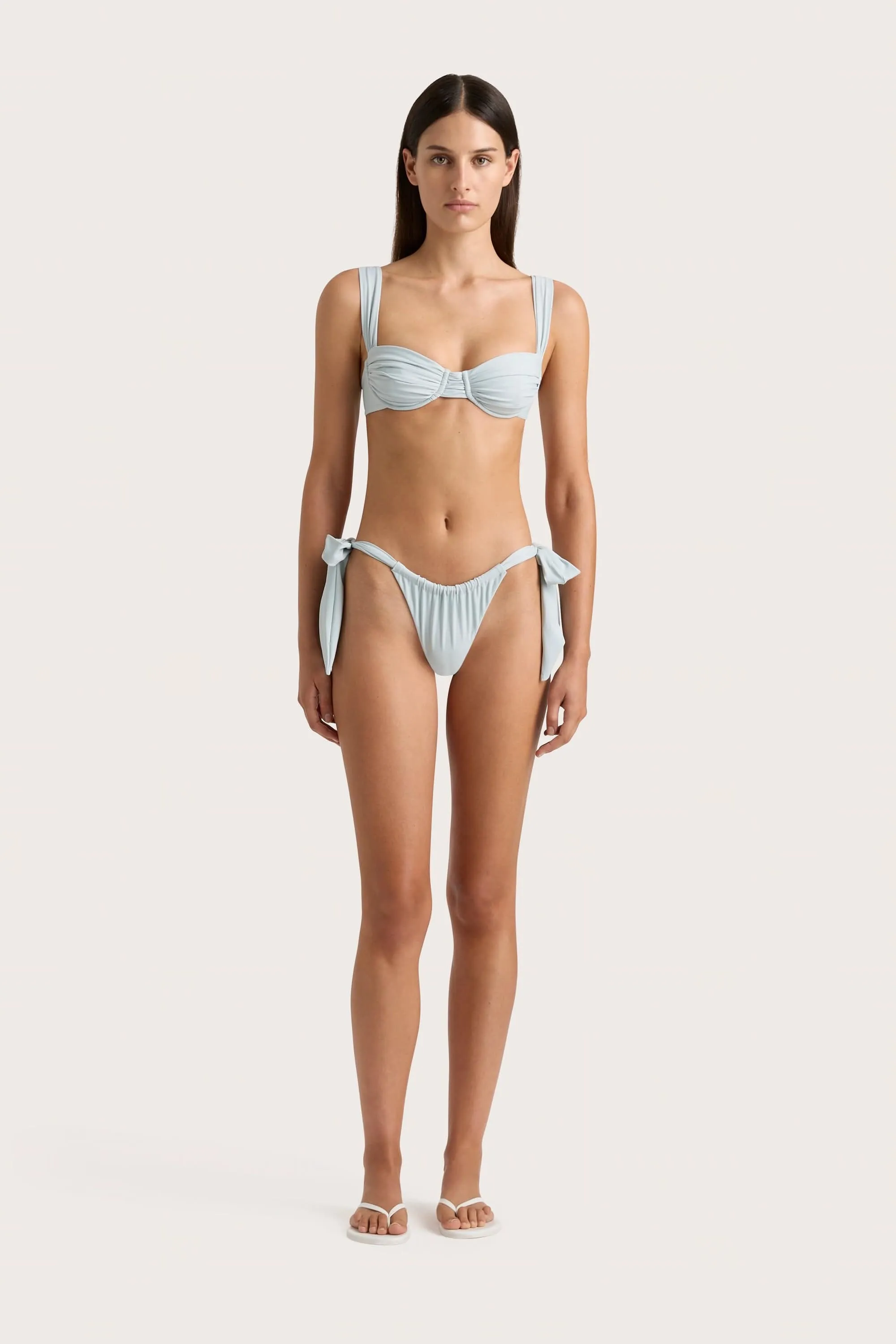 Sol Bikini Top Sky Blue - Final Sale sold by Faithfull the Brand
