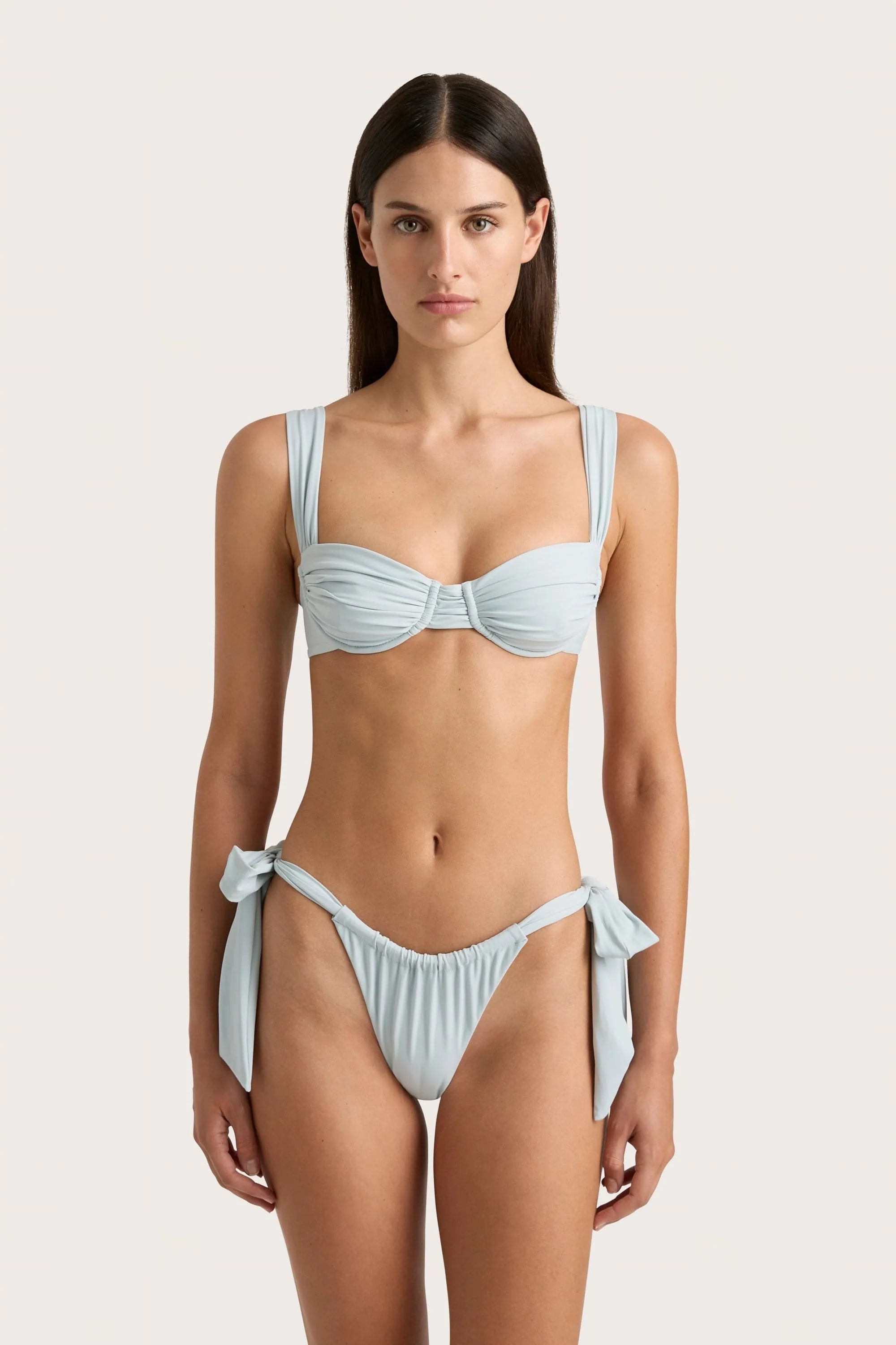 Sol Bikini Top Sky Blue - Final Sale sold by Faithfull the Brand product image thumbnail 2