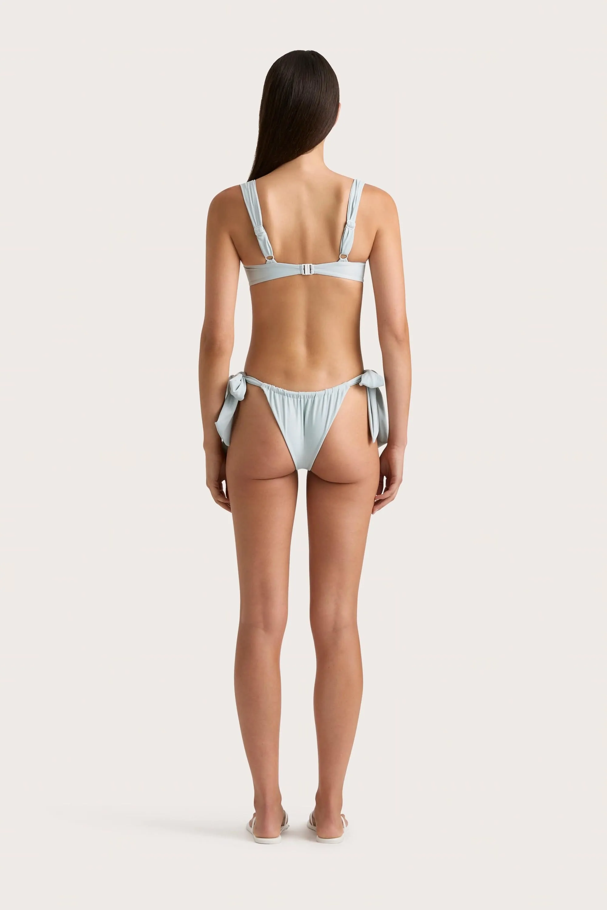 Sol Bikini Top Sky Blue - Final Sale sold by Faithfull the Brand product image thumbnail 4