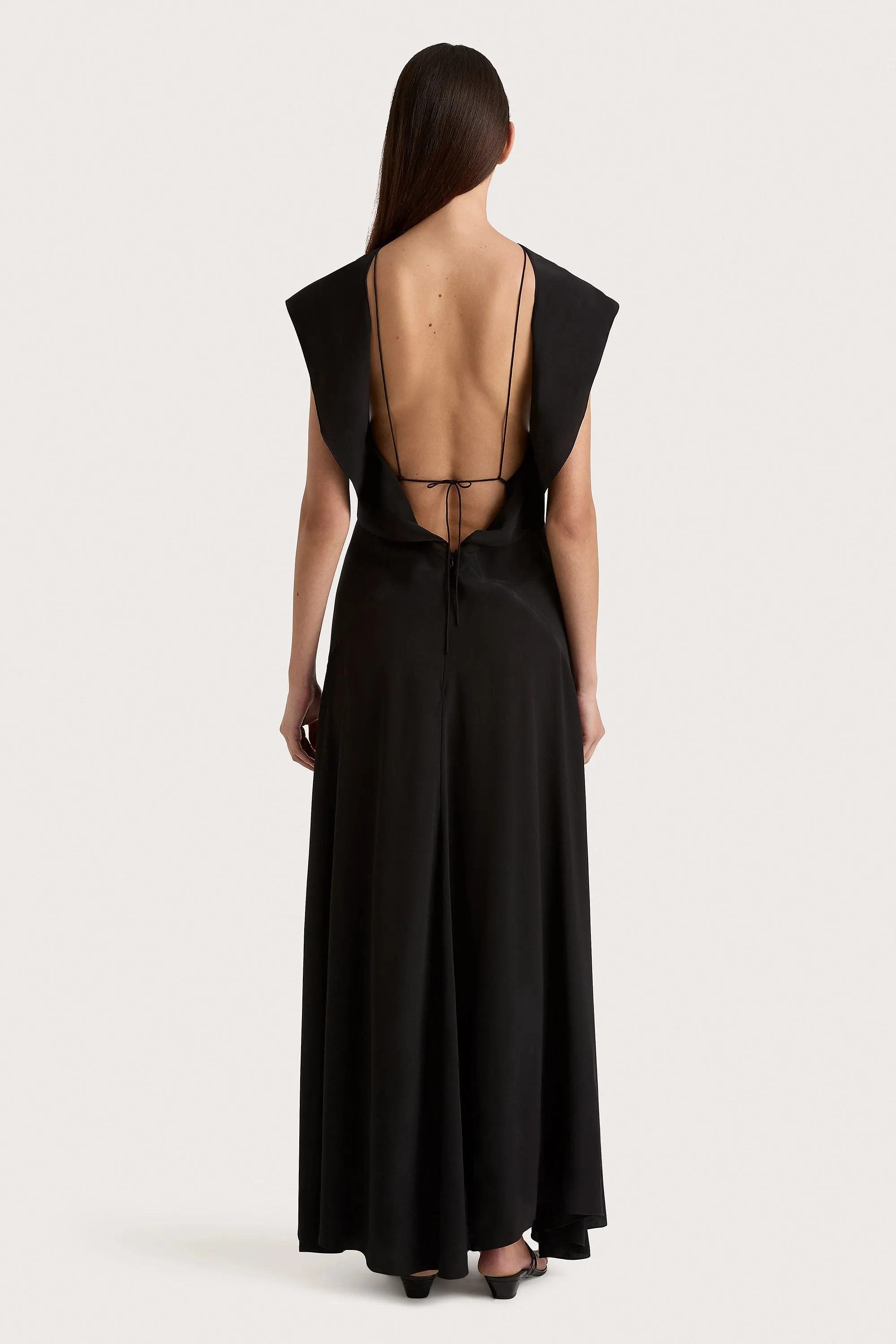 Paloma Maxi Dress Black - Final Sale sold by Faithfull the Brand product image thumbnail 5