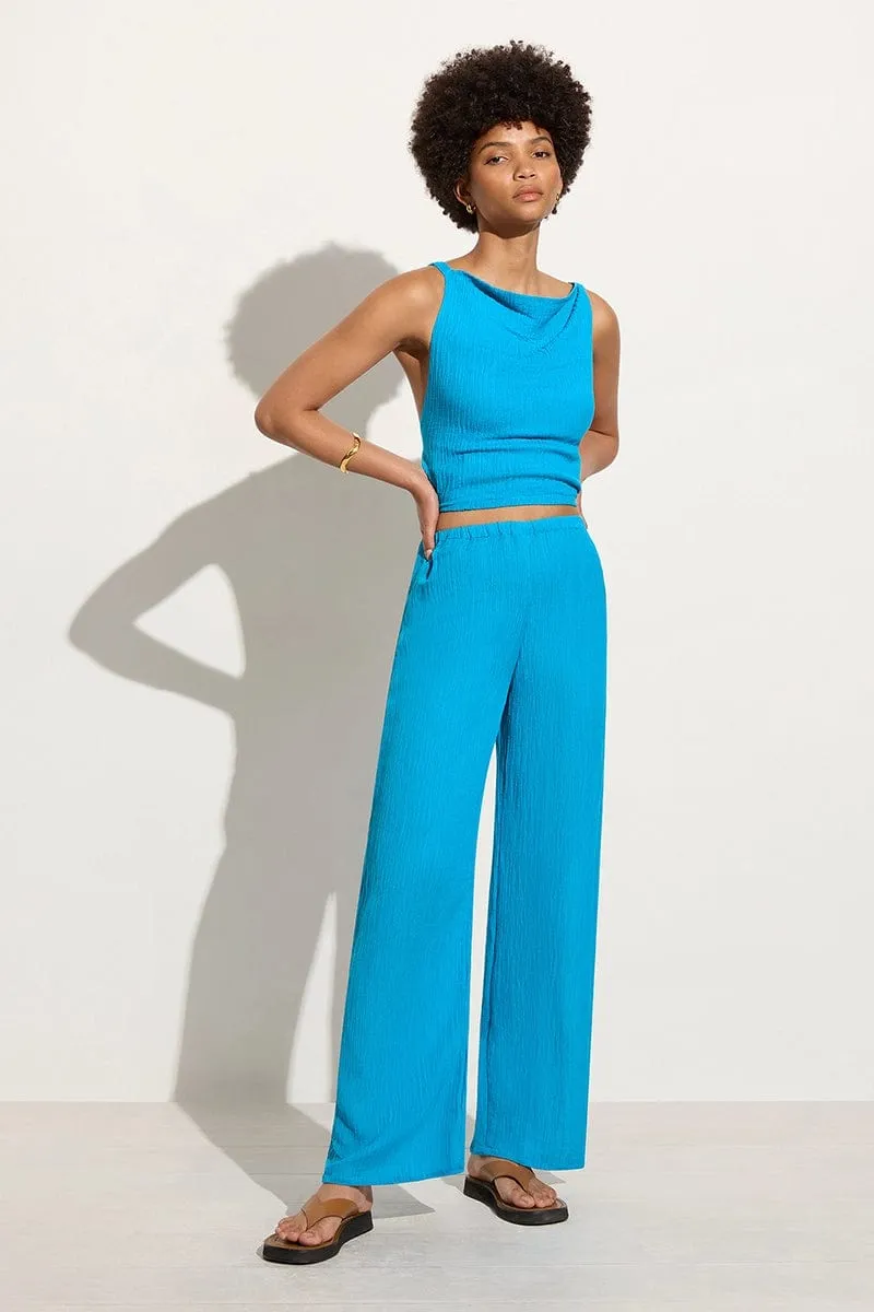 Dione Top Turquoise sold by Faithfull the Brand product image thumbnail 4