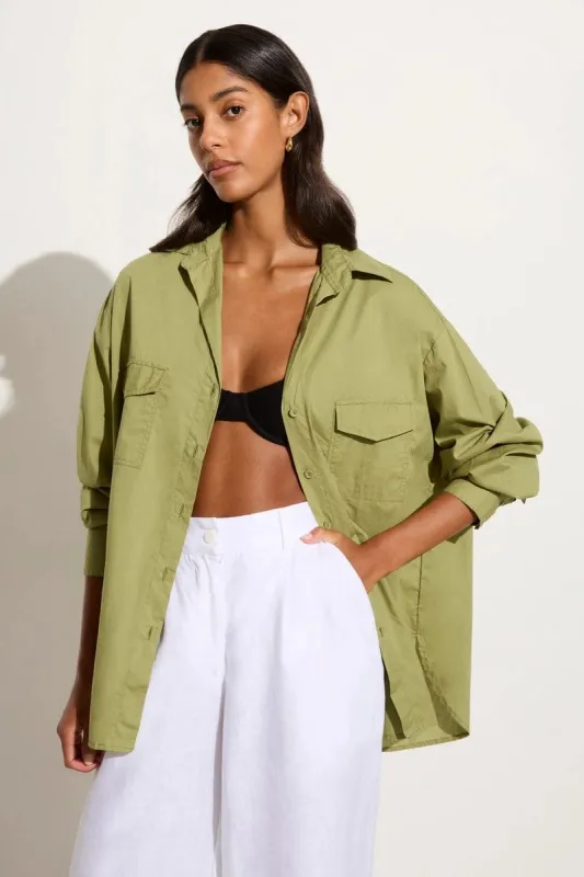 Tyde Shirt Khaki - Final Sale sold by Faithfull the Brand