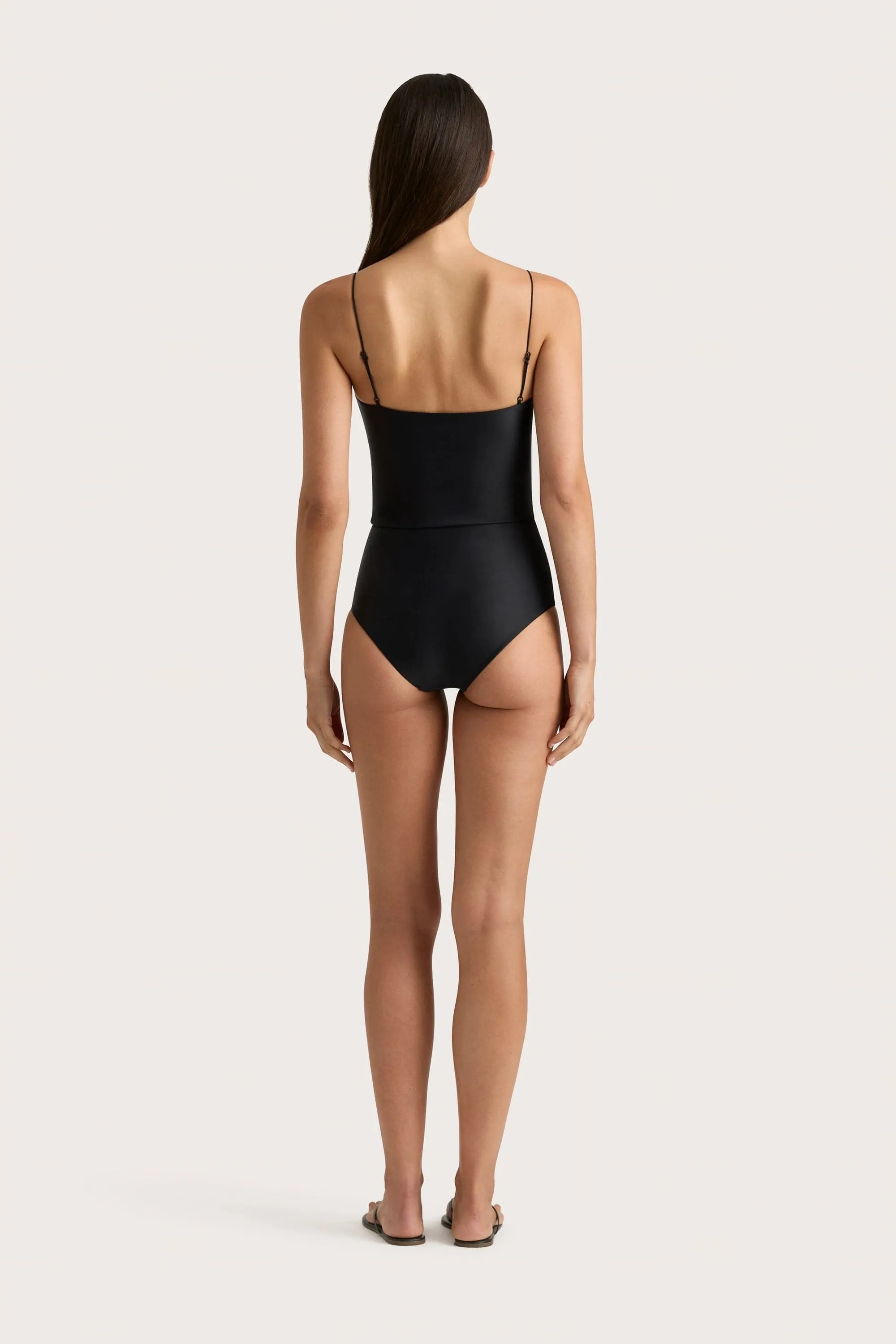 Elea Crop Top Black - Final Sale sold by Faithfull the Brand product image thumbnail 4