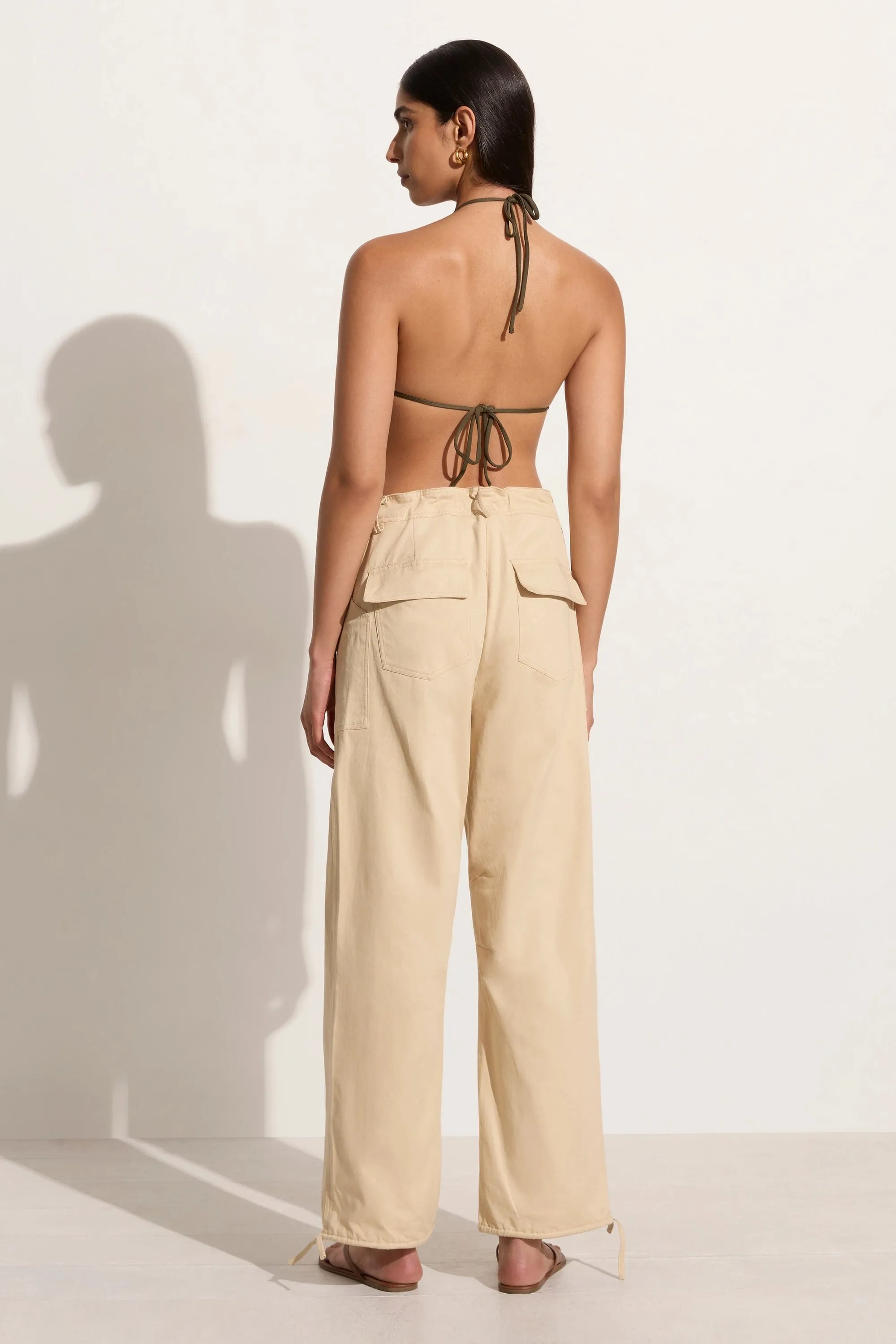 Cristo Pant Bleached Sand - Final Sale sold by Faithfull the Brand product image thumbnail 4