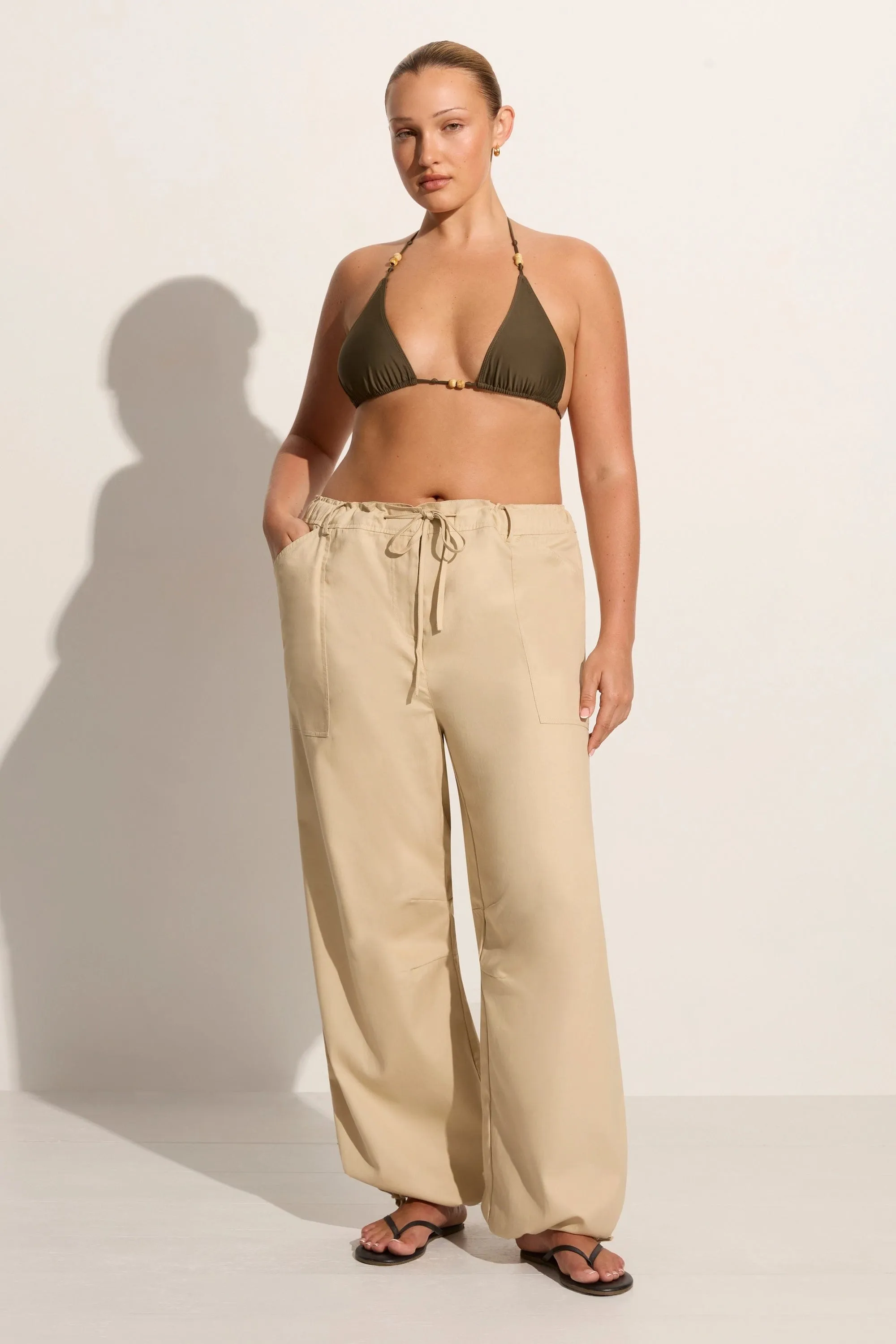 Cristo Pant Bleached Sand - Final Sale sold by Faithfull the Brand product image thumbnail 5