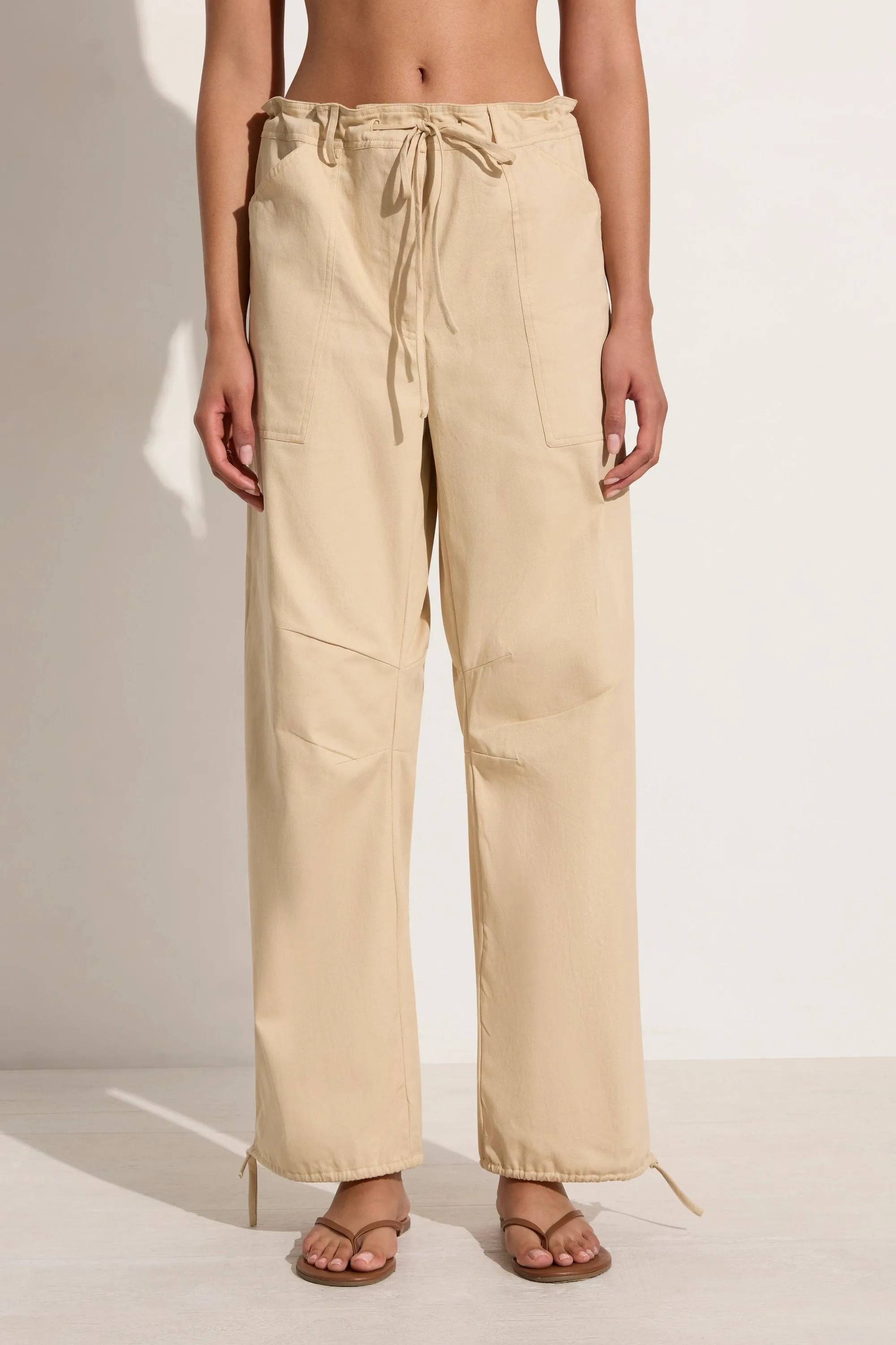 Cristo Pant Bleached Sand - Final Sale sold by Faithfull the Brand product image thumbnail 2