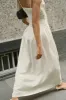 Aya String Maxi Dress Cream Pinstripe - Final Sale sold by Faithfull the Brand
