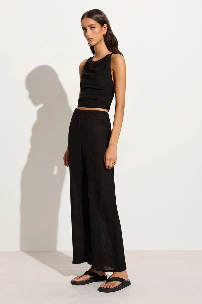 Melia Pant Black sold by Faithfull the Brand product image thumbnail 3