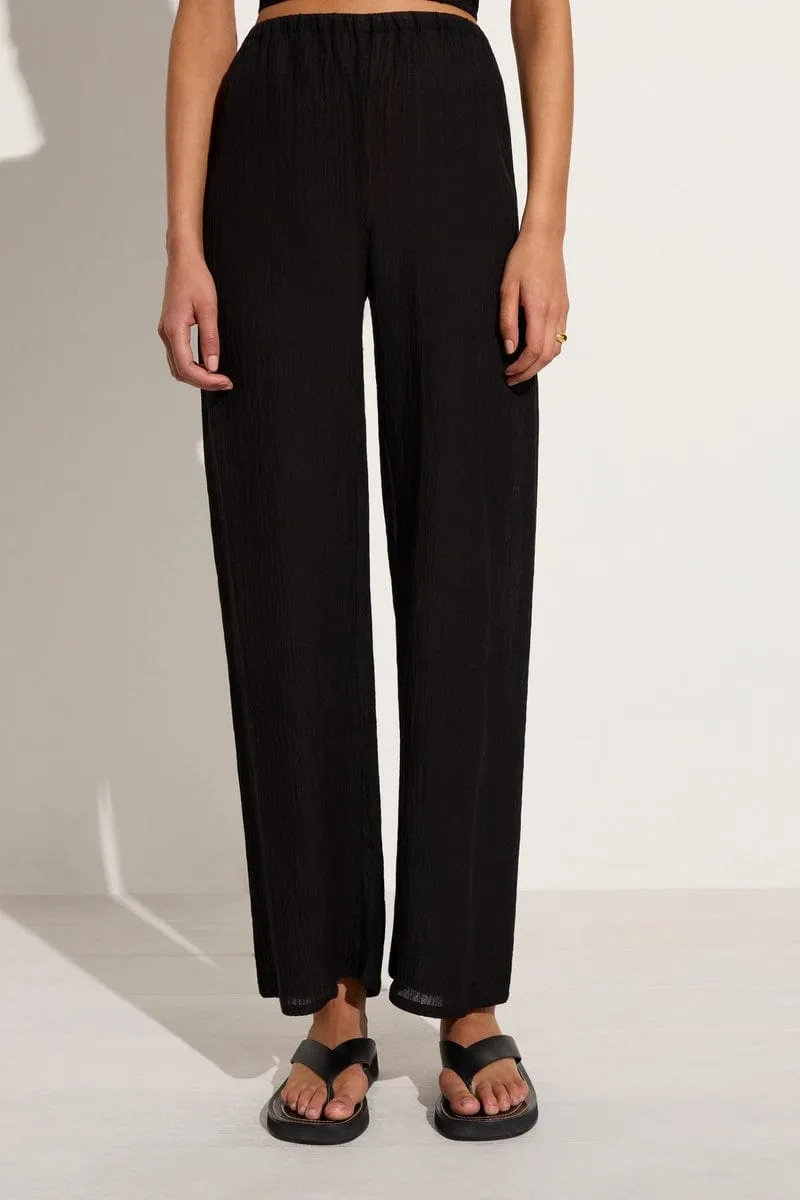Melia Pant Black sold by Faithfull the Brand product image thumbnail 2