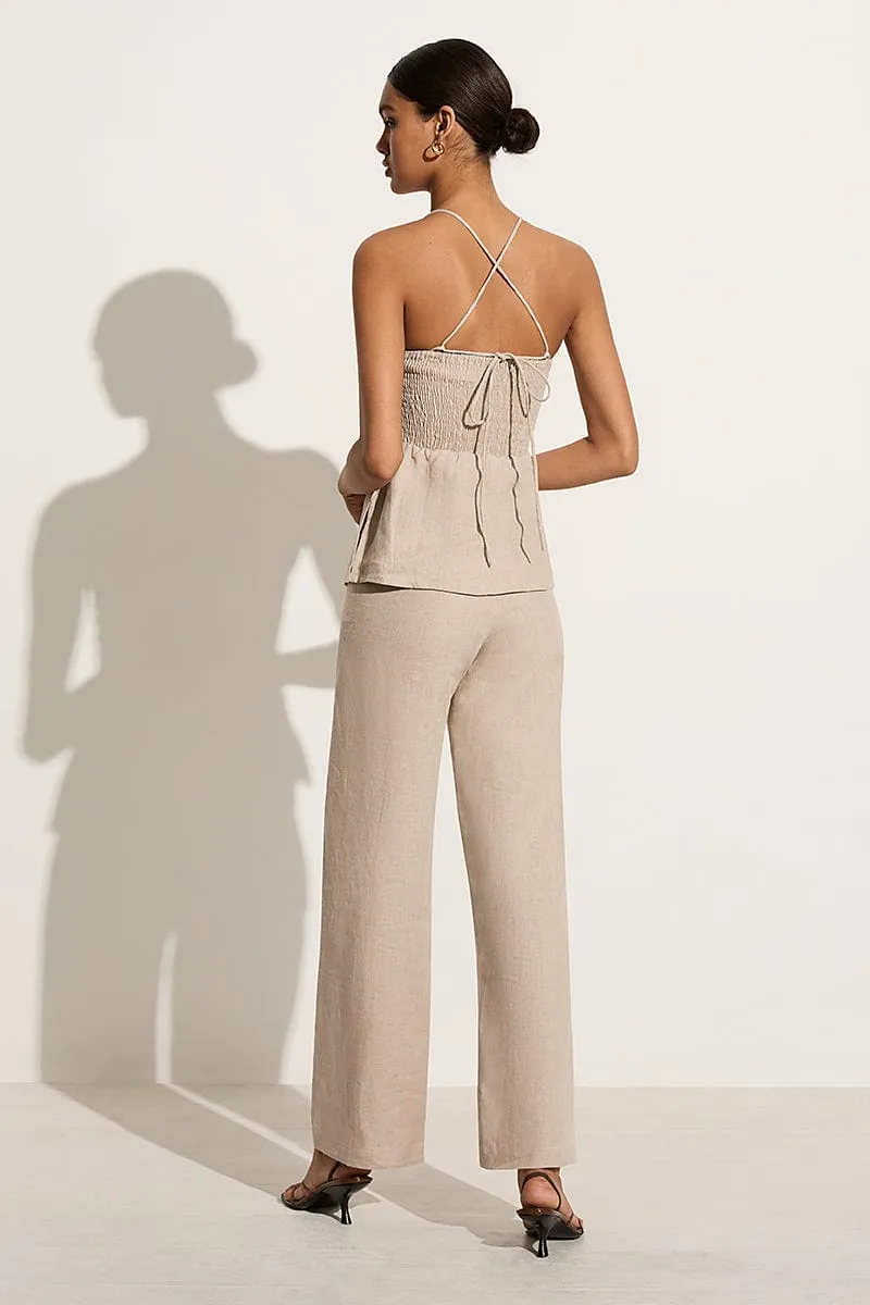 Vincente Pant Natural sold by Faithfull the Brand product image thumbnail 4