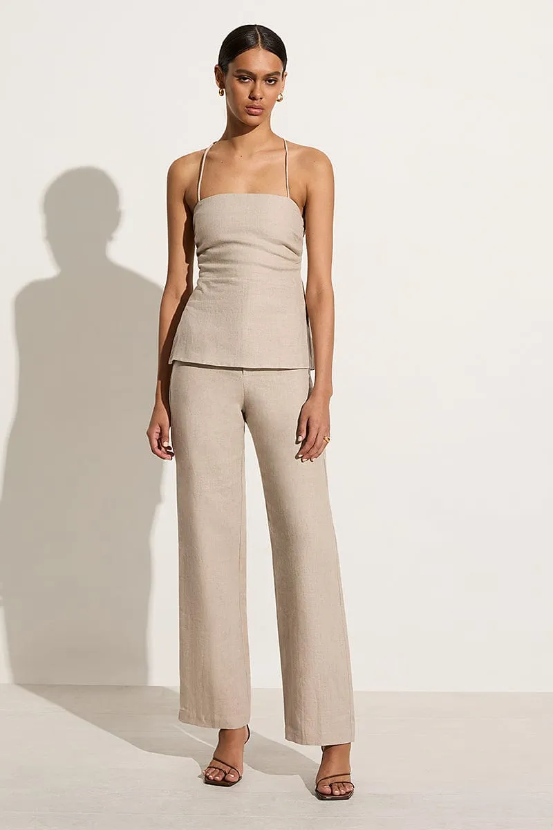 Vincente Pant Natural sold by Faithfull the Brand