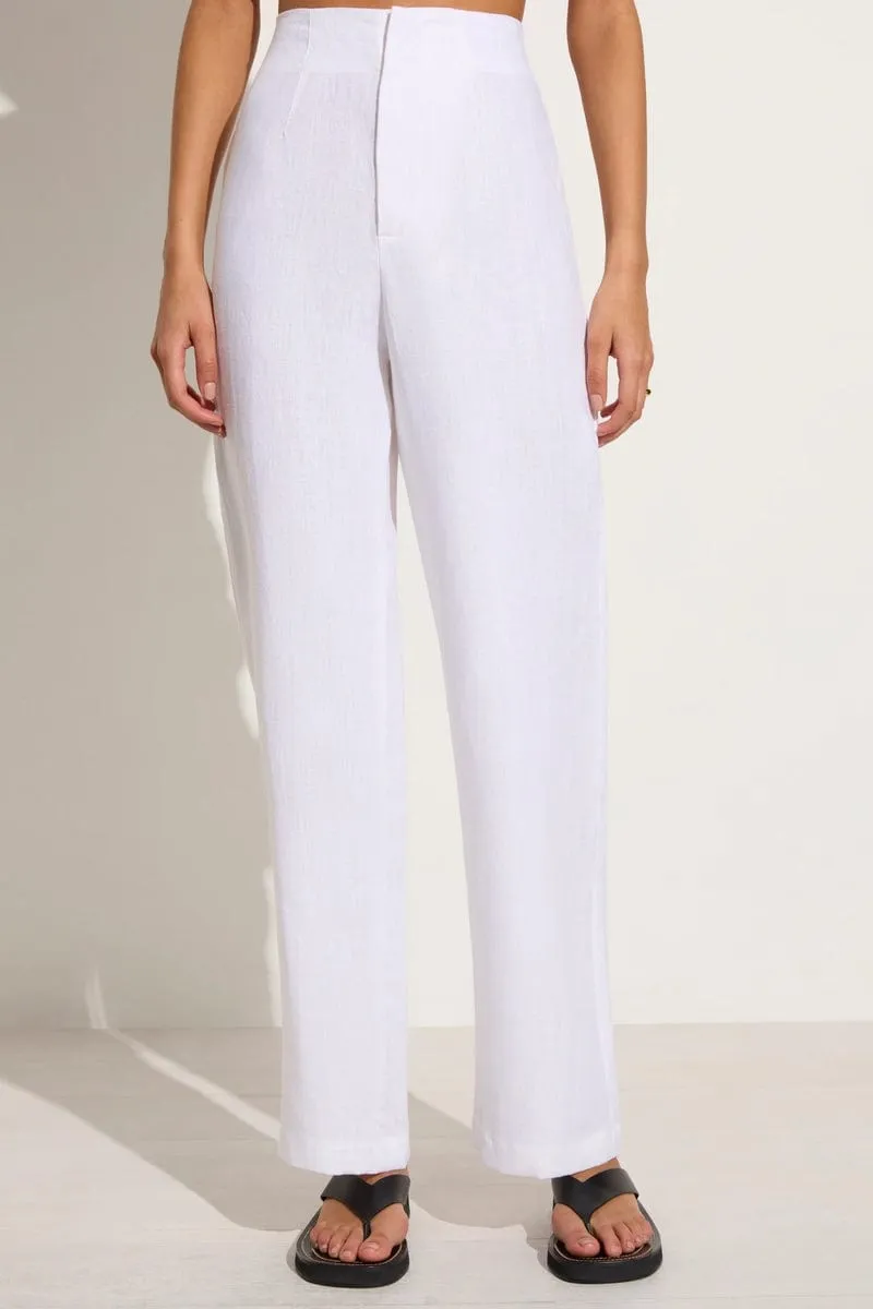 Isotta Pant White - Final Sale sold by Faithfull the Brand product image thumbnail 4