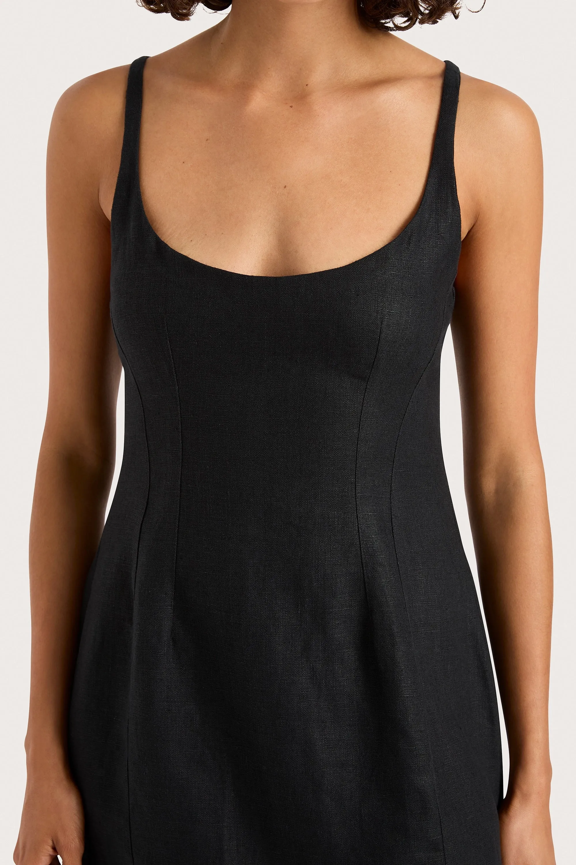 Sanne Mini Dress Black - Final Sale sold by Faithfull the Brand product image thumbnail 3